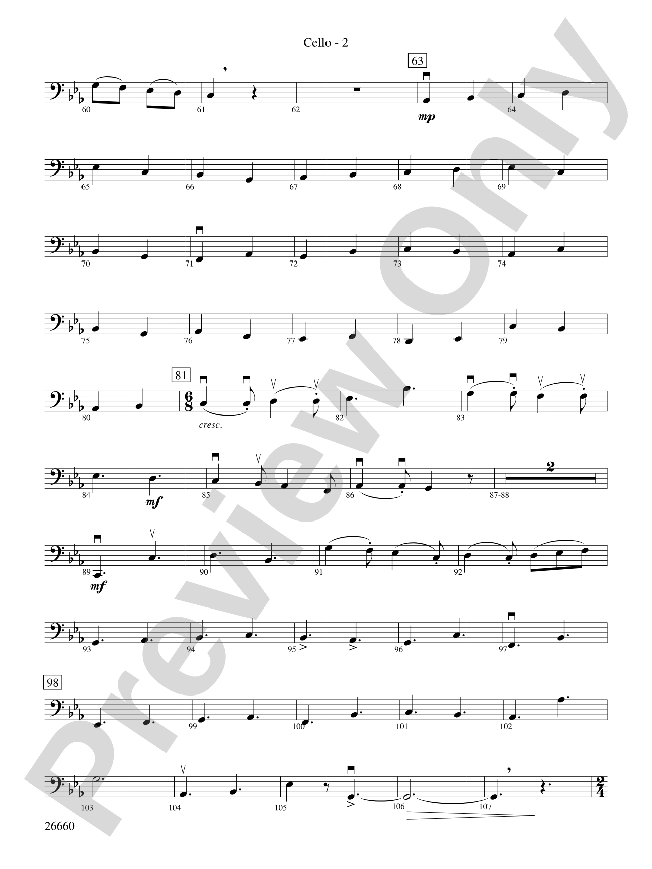 Christmas Day: Cello