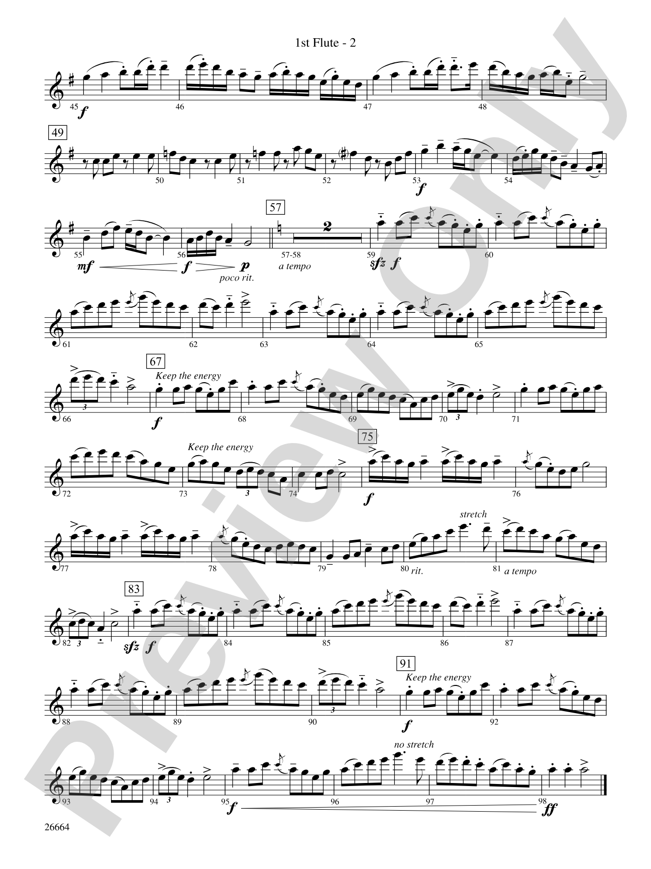 Tatarian Dances: Flute