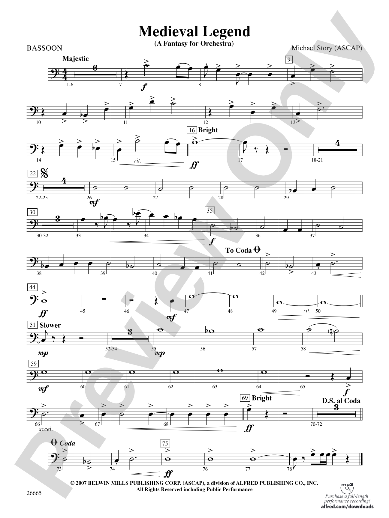 Medieval Legend: Bassoon