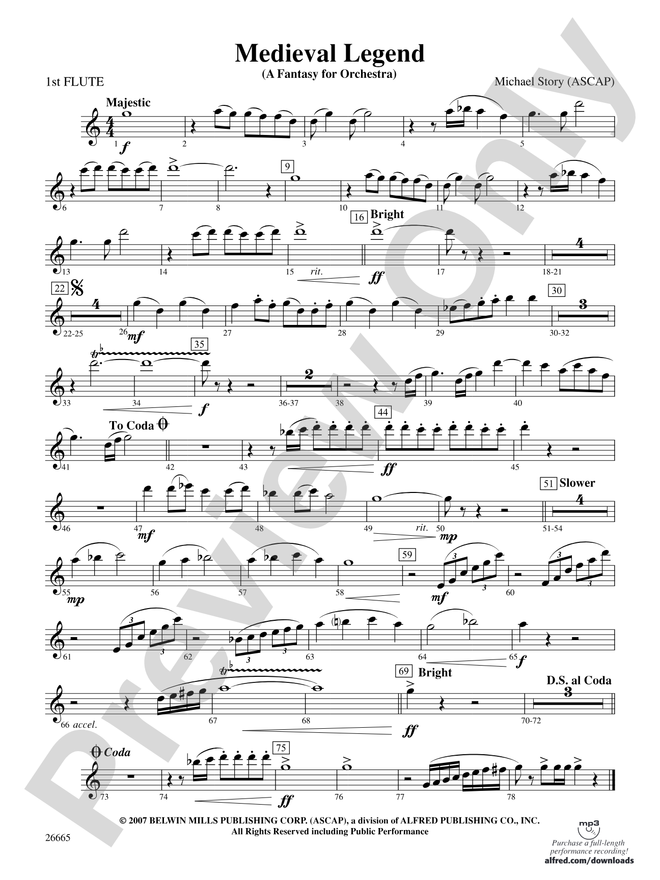 Medieval Legend: Flute