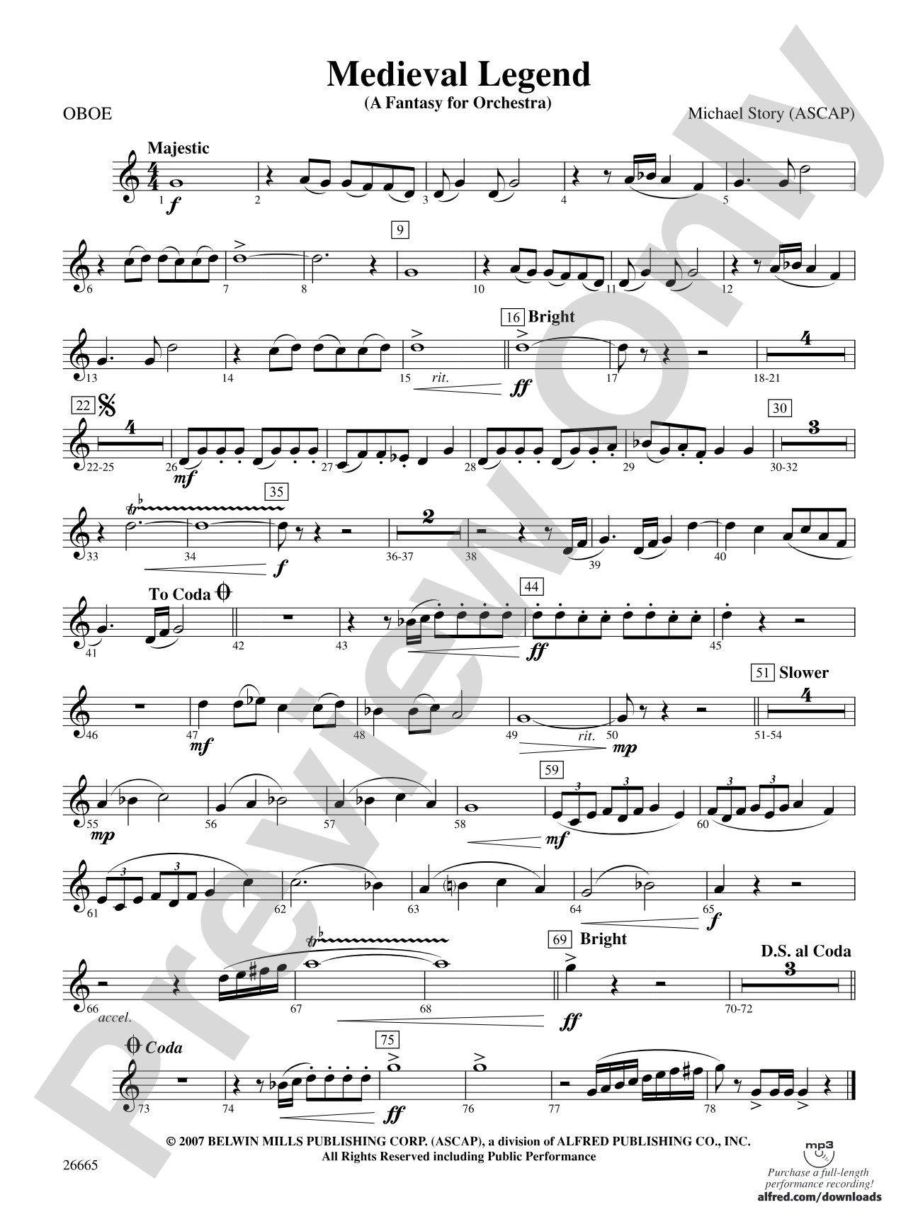 Medieval Legend: Oboe