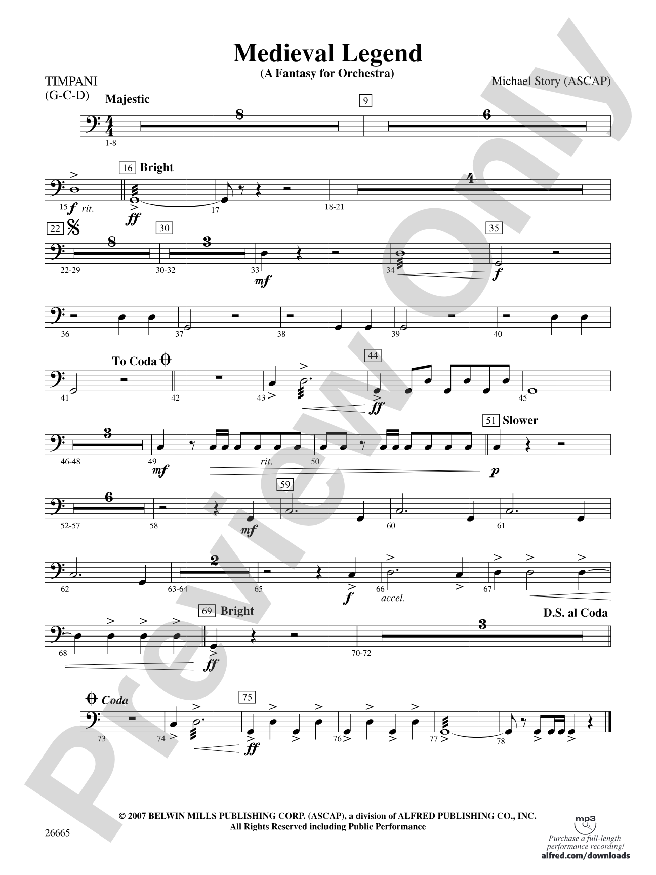 Medieval Legend: Timpani
