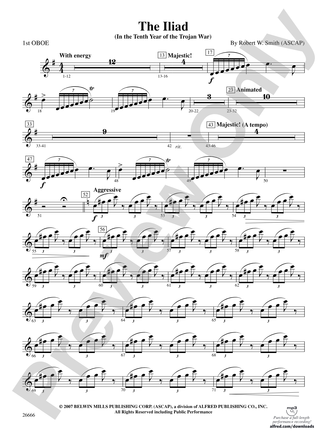 The Iliad: Oboe