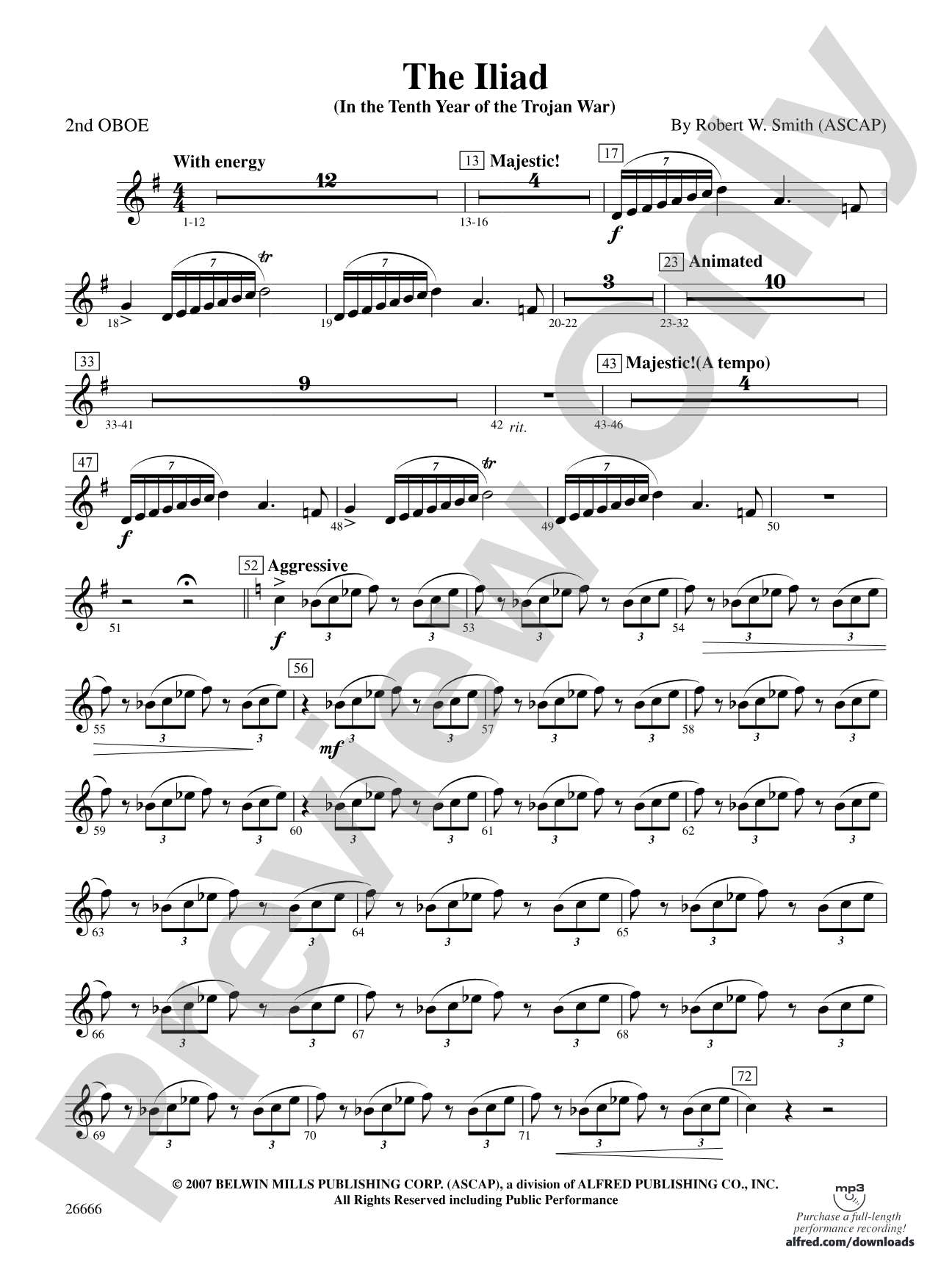 The Iliad: 2nd Oboe