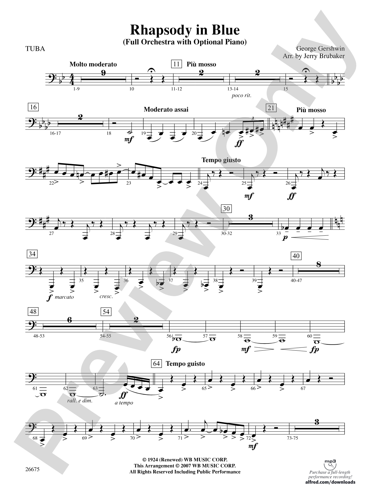 Rhapsody in Blue: Tuba