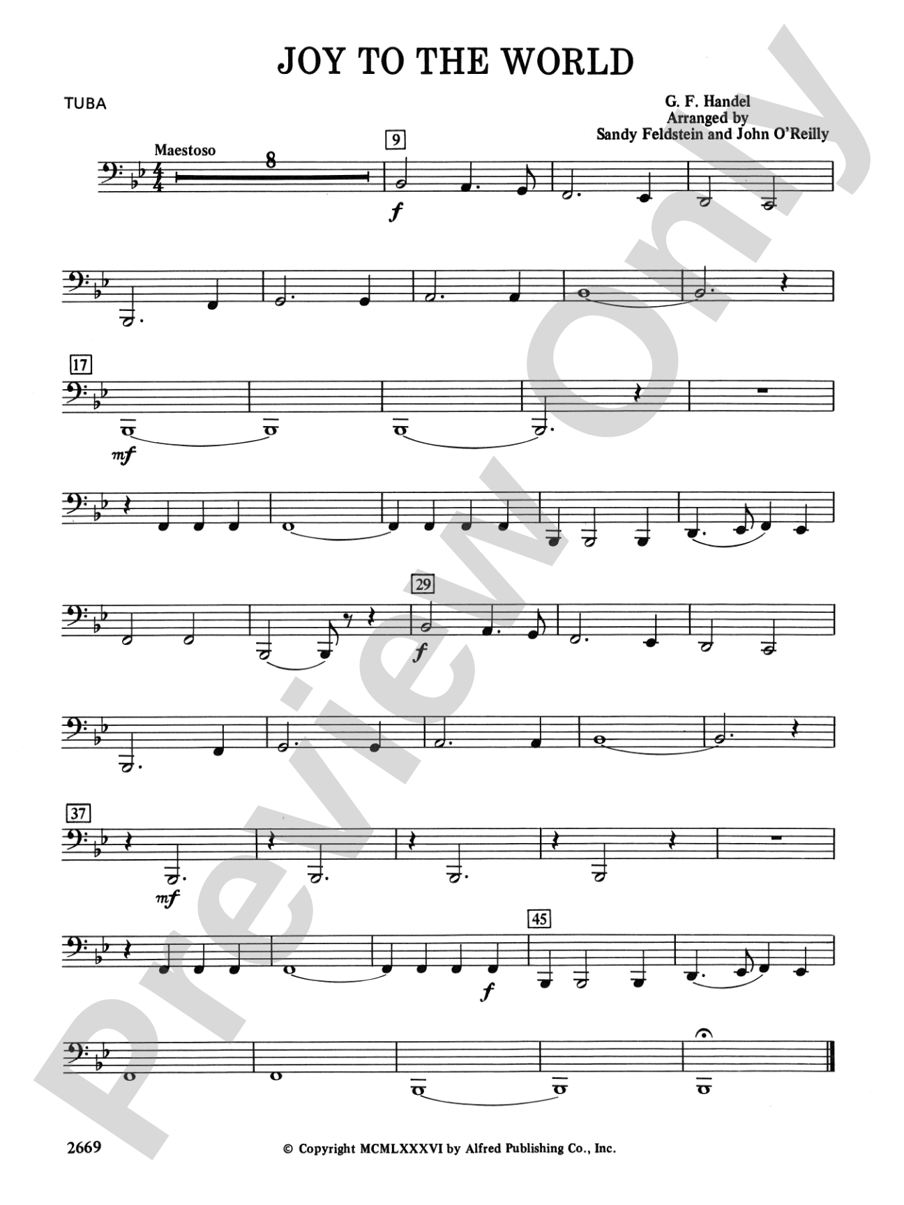 Joy to the World: Tuba