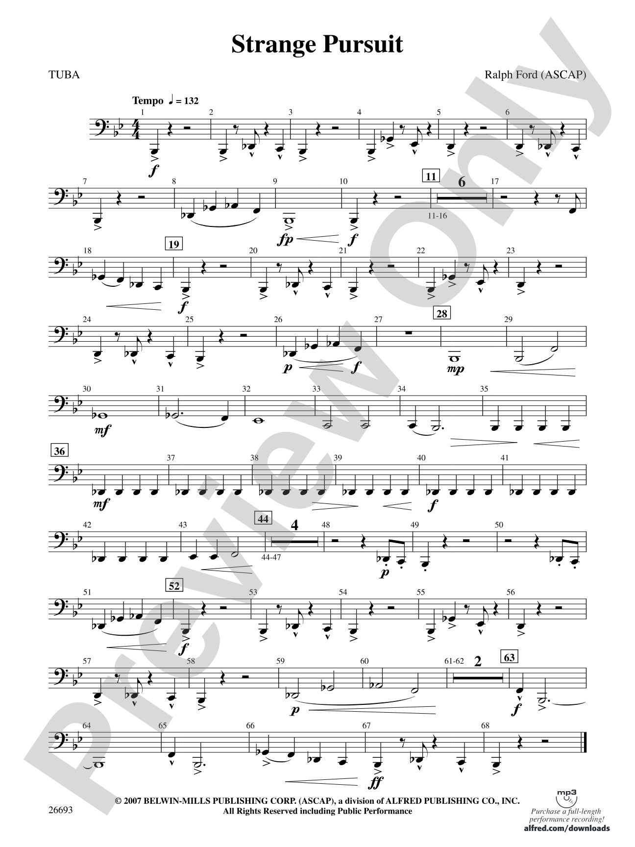 Strange Pursuit: Tuba