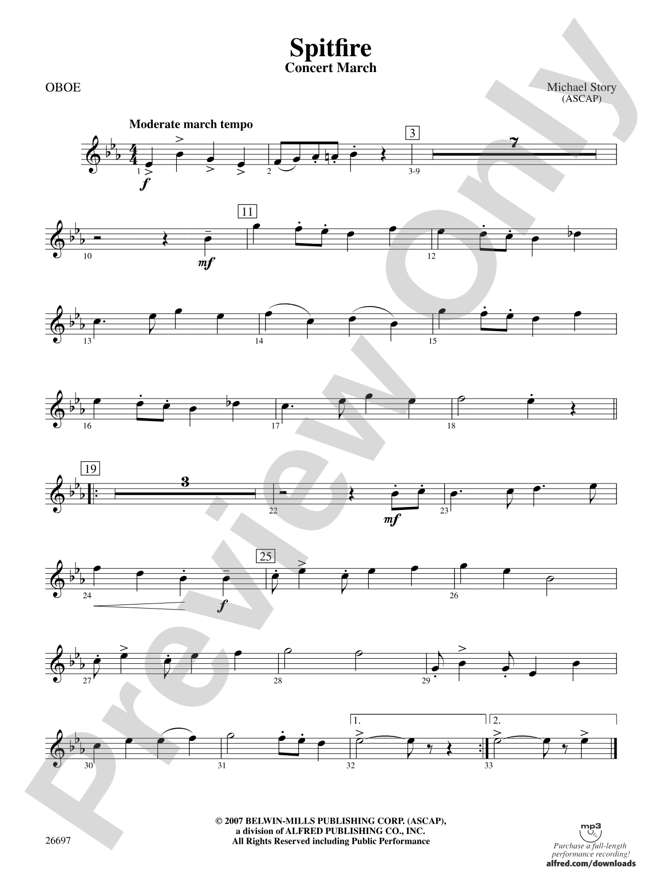 Spitfire: Oboe