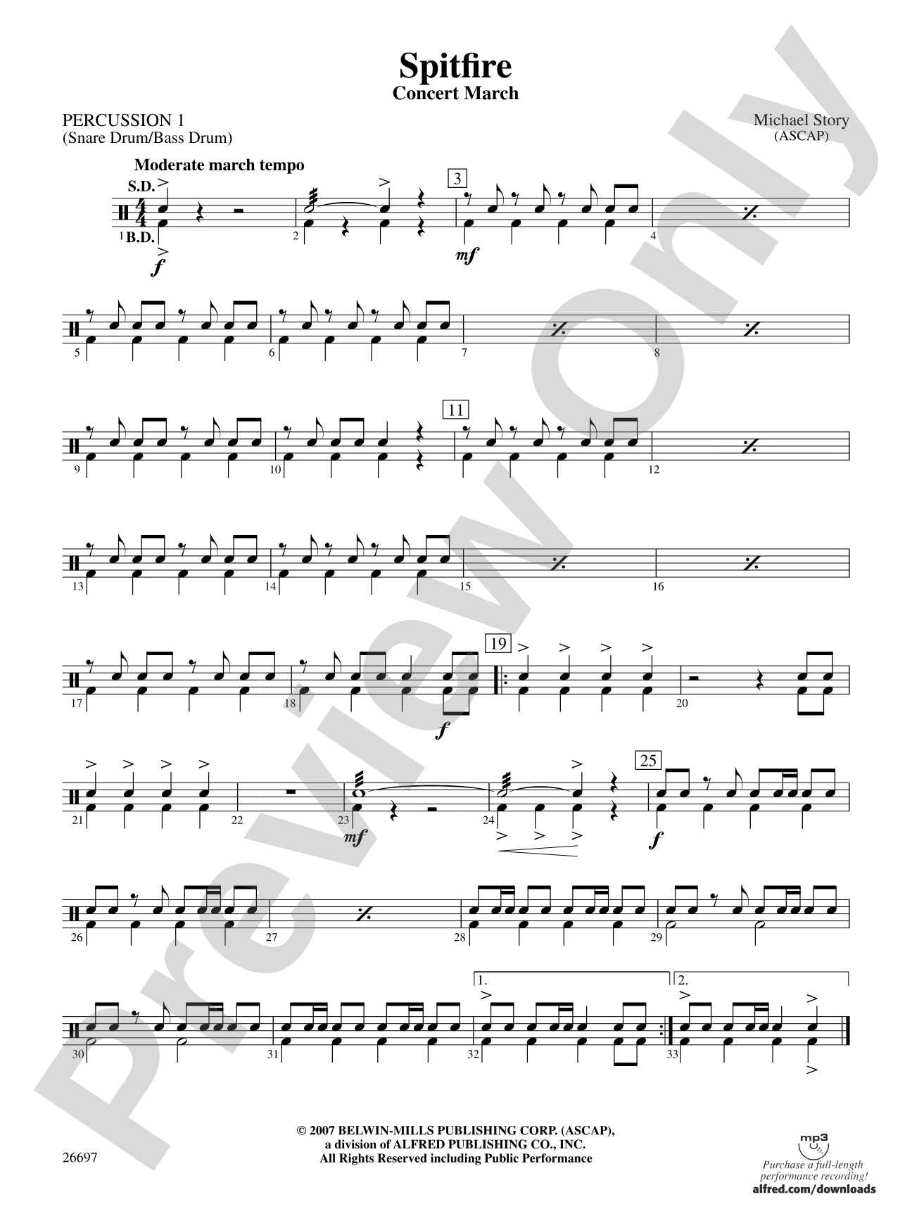 Spitfire: 1st Percussion