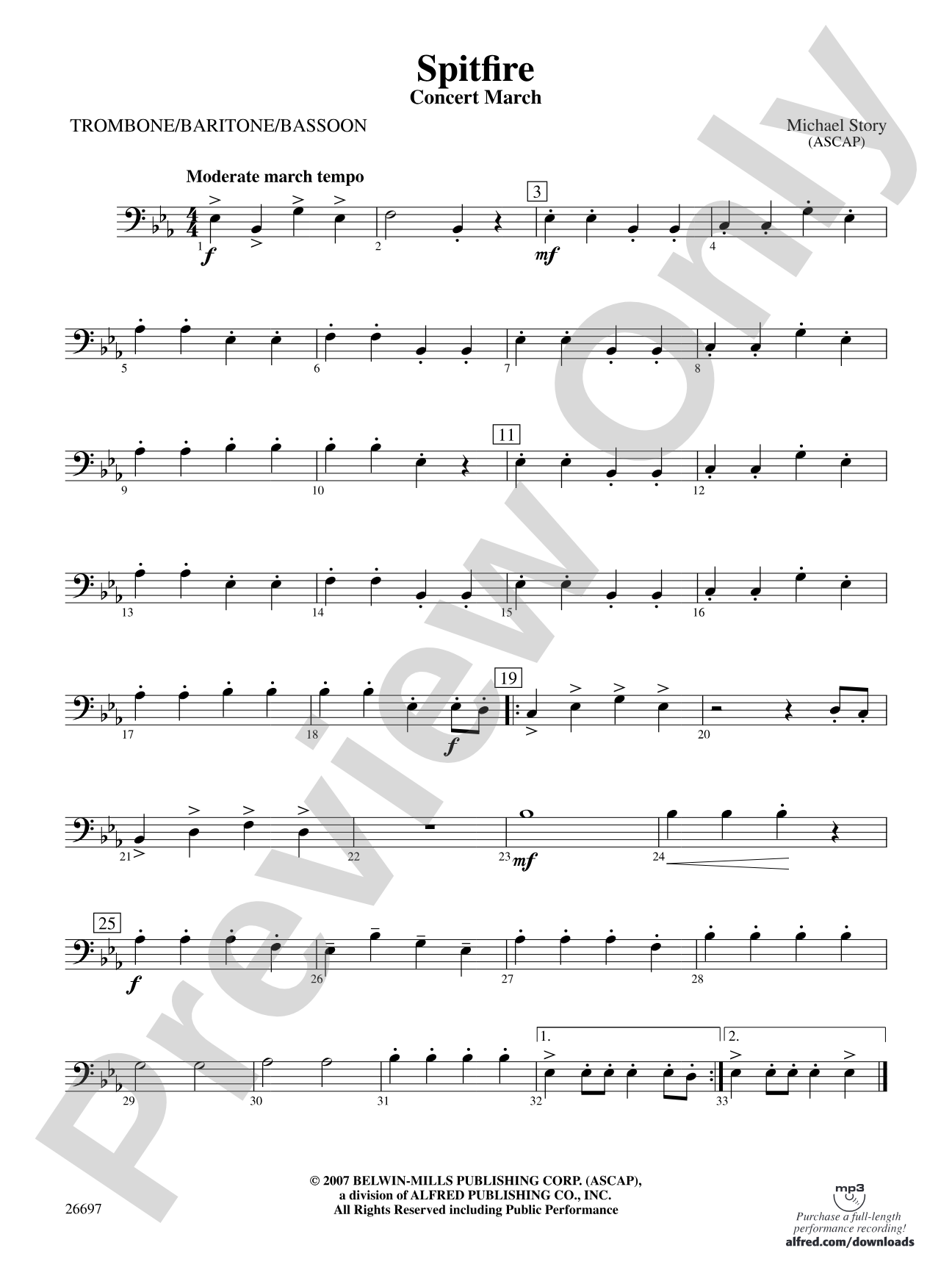 Spitfire: 1st Trombone