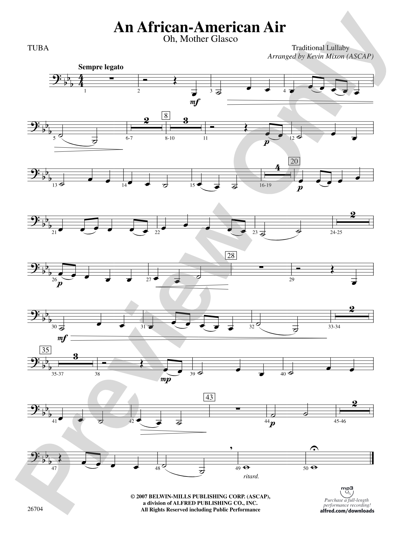 An African-American Air: Tuba