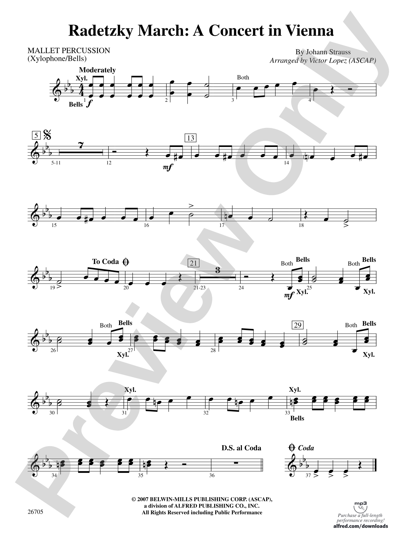 Radetzky March: A Concert in Vienna: Mallets