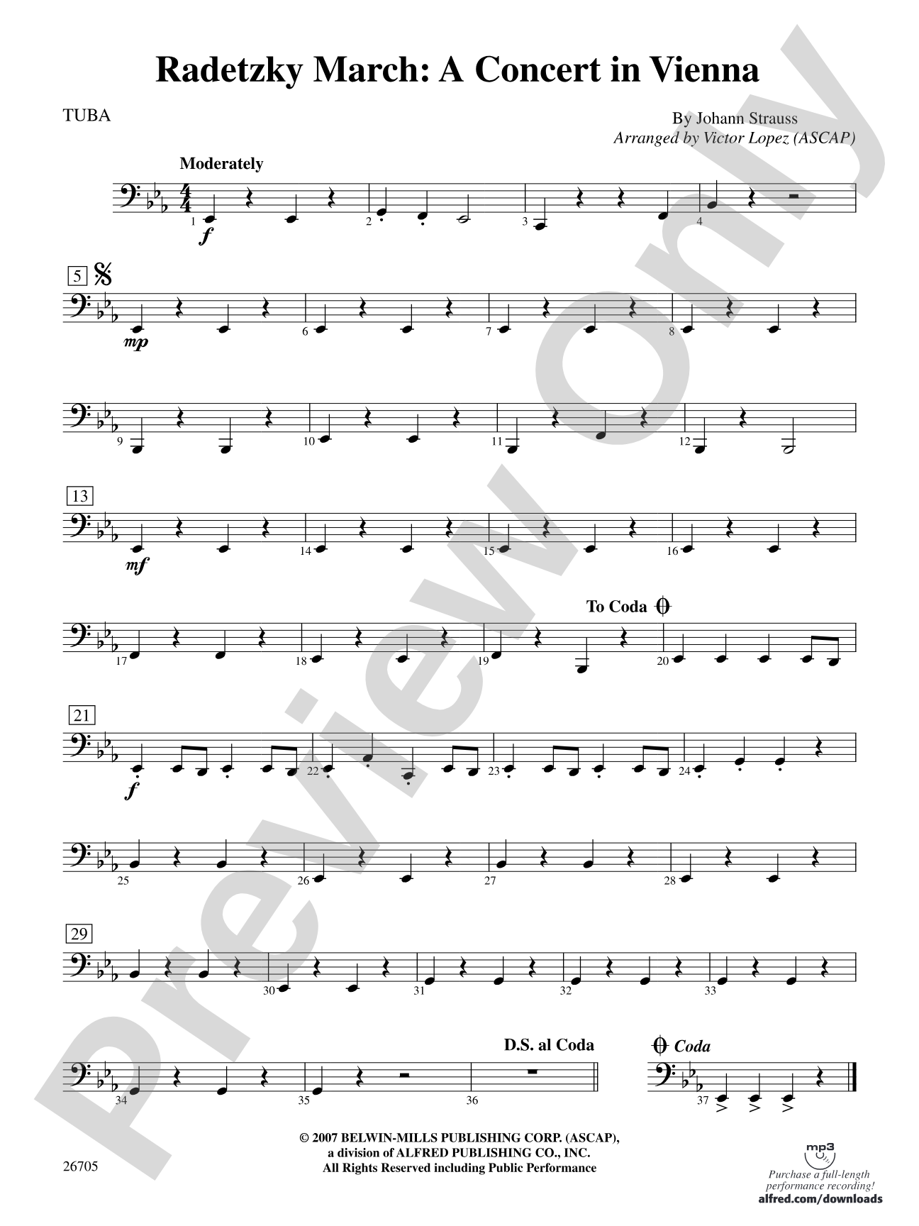 Radetzky March: A Concert in Vienna: Tuba