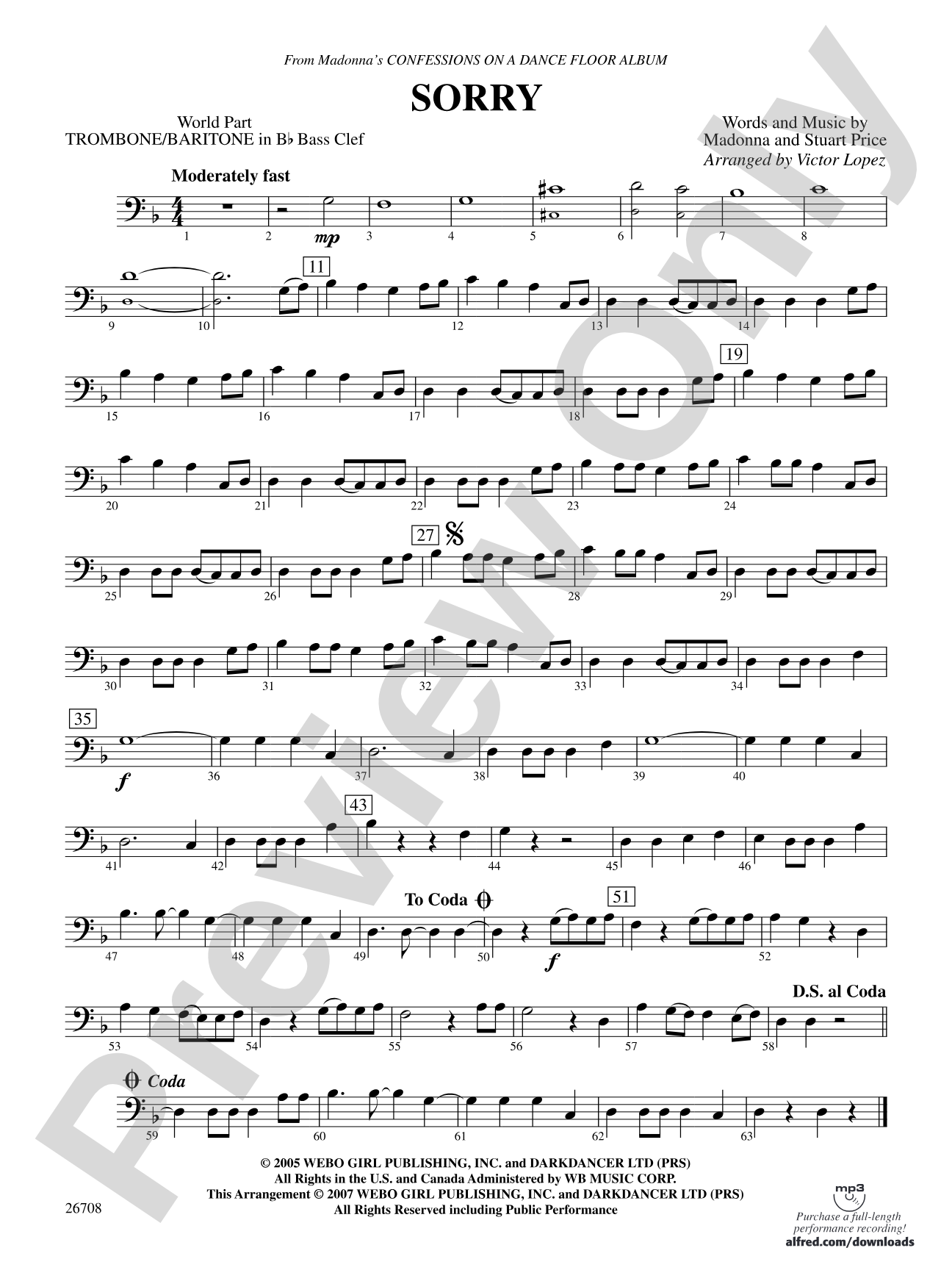 Sorry: (wp) 1st B-flat Trombone B.C.