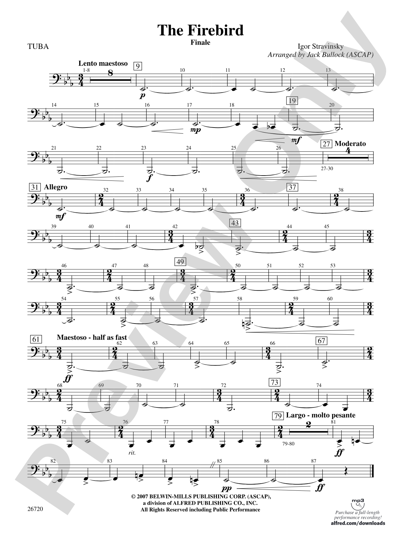 The Firebird: Tuba