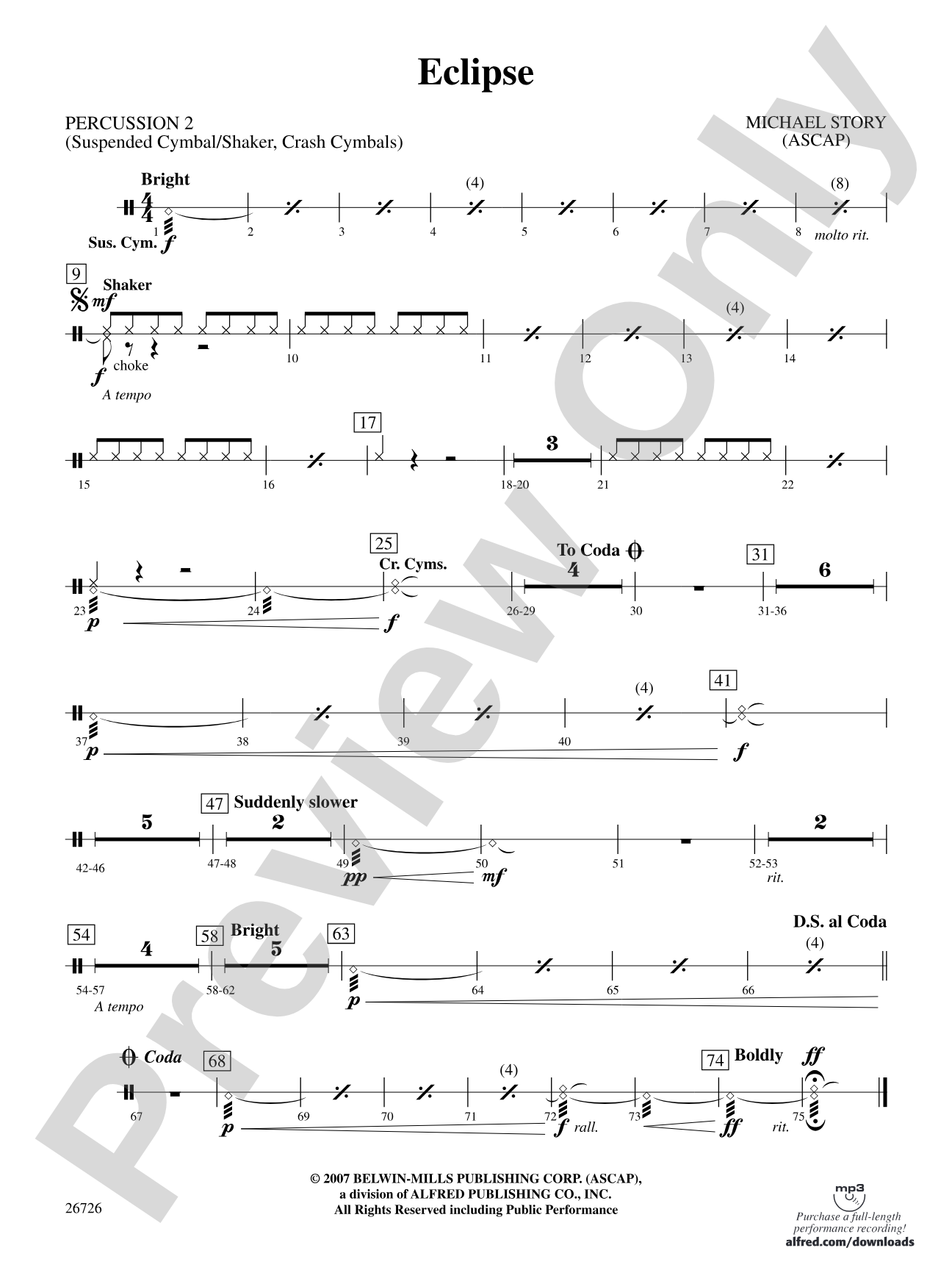 Eclipse: 2nd Percussion