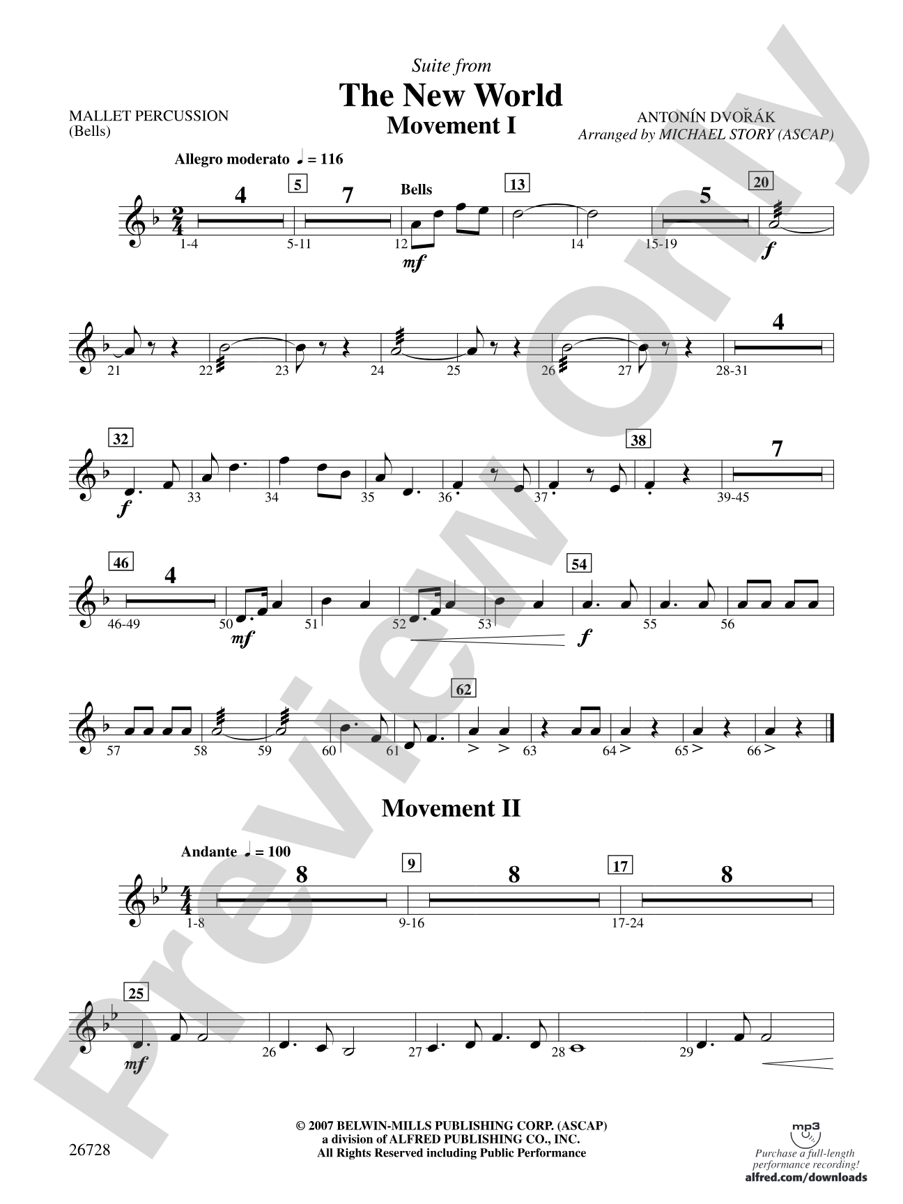 Suite from The New World: Mallets