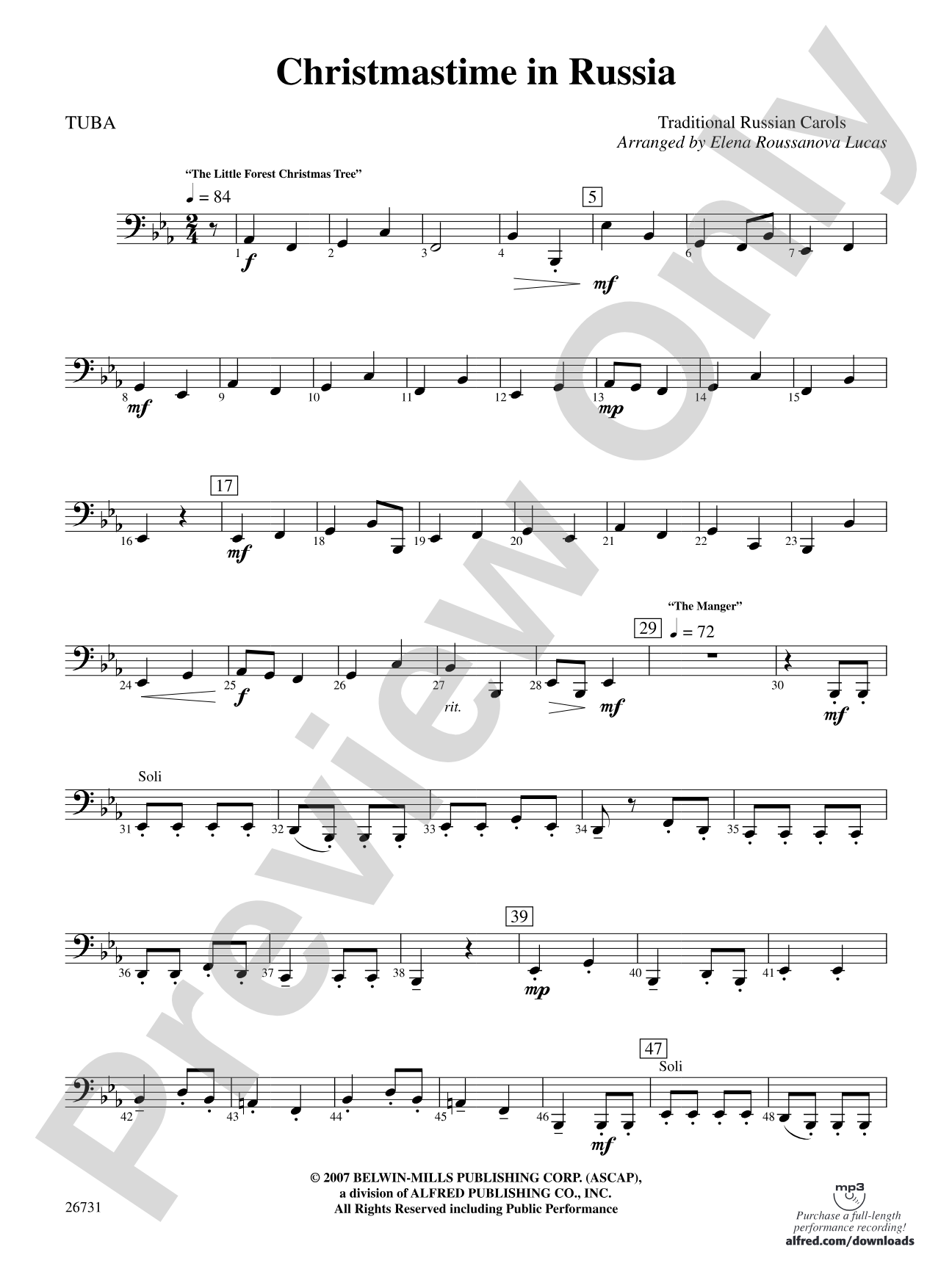 Christmastime in Russia: Tuba