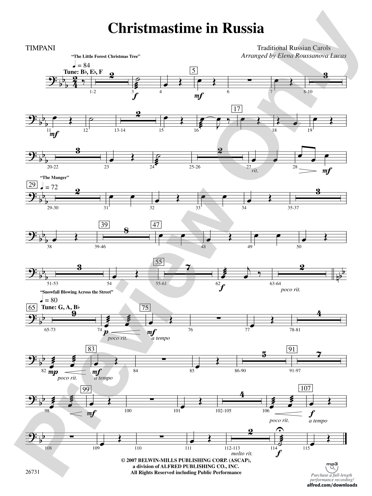 Christmastime in Russia: Timpani