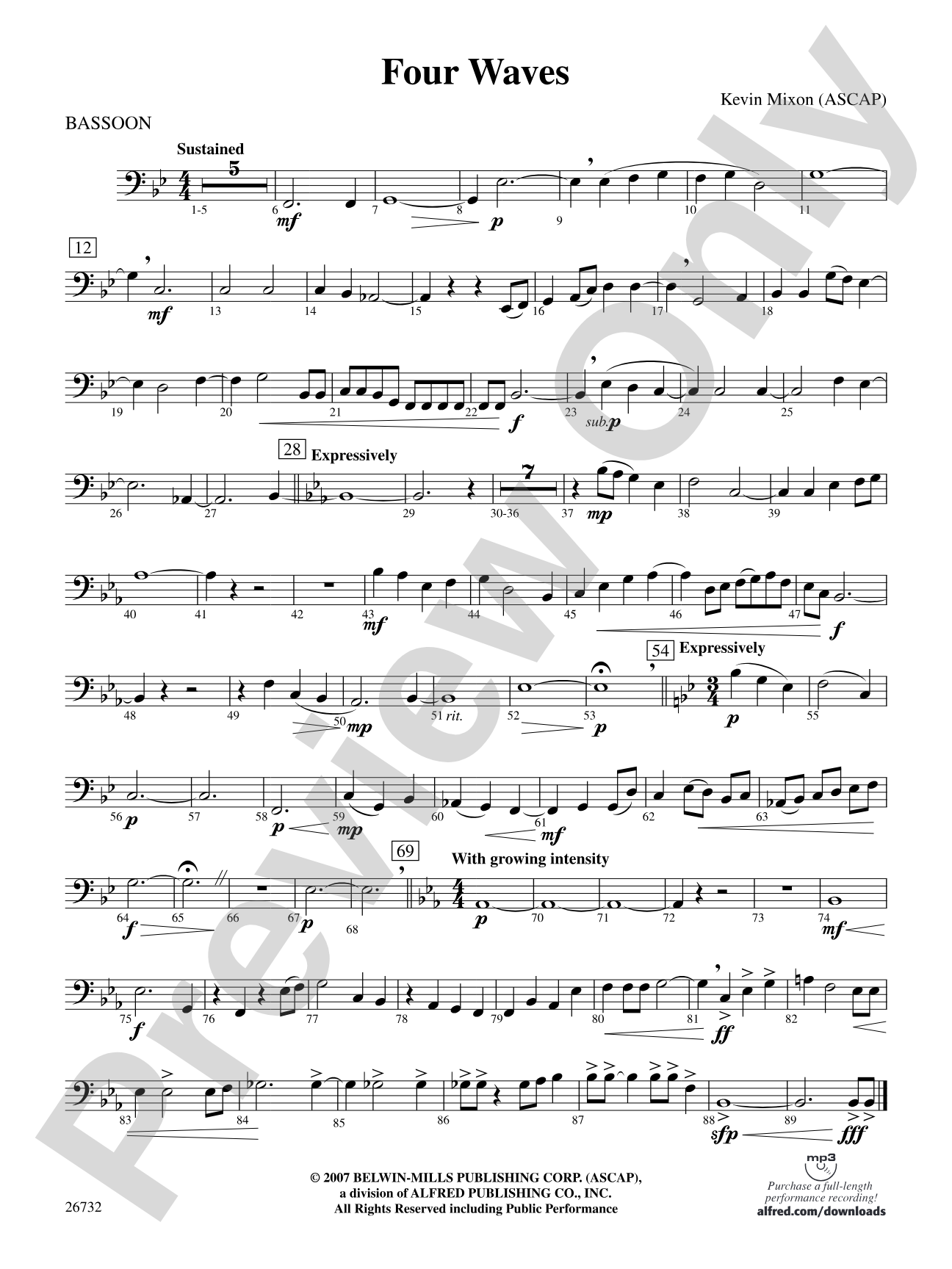Four Waves: Bassoon