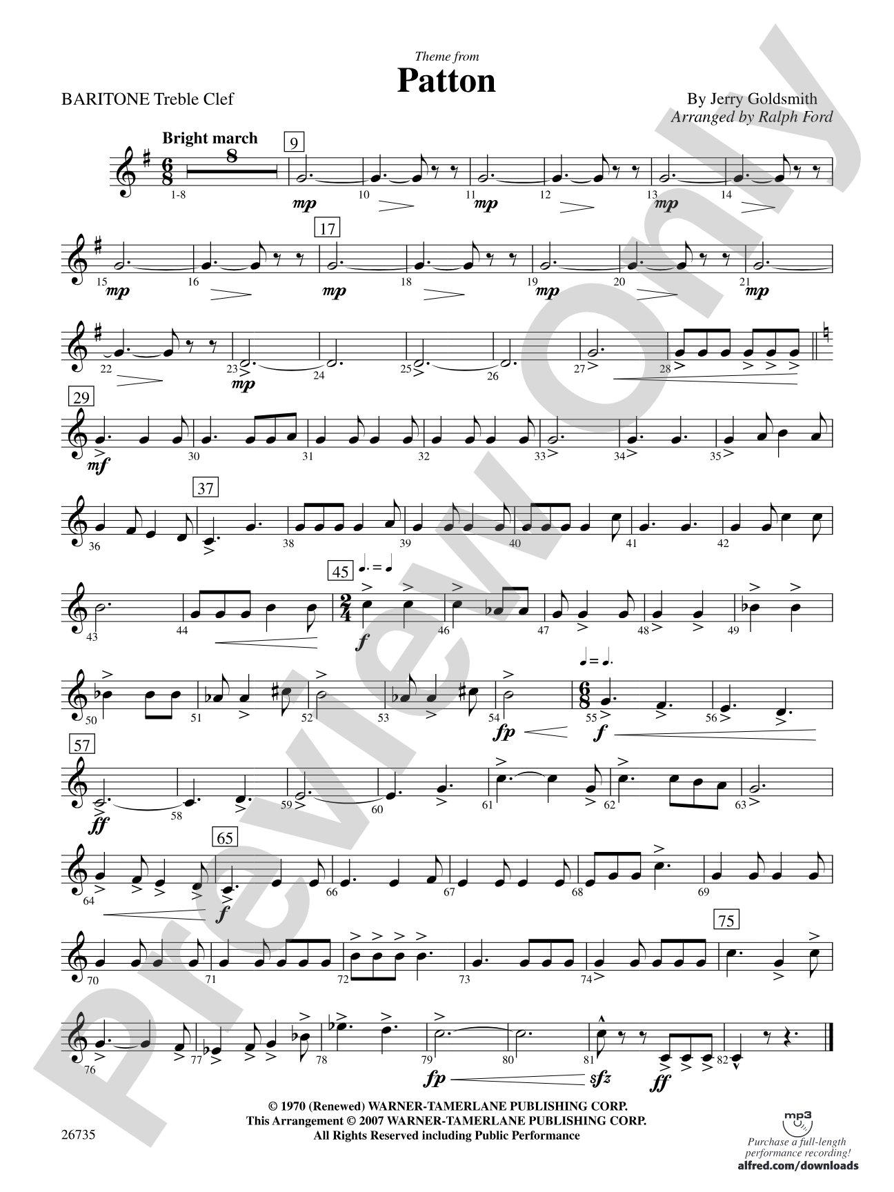 Patton: Baritone T.C.