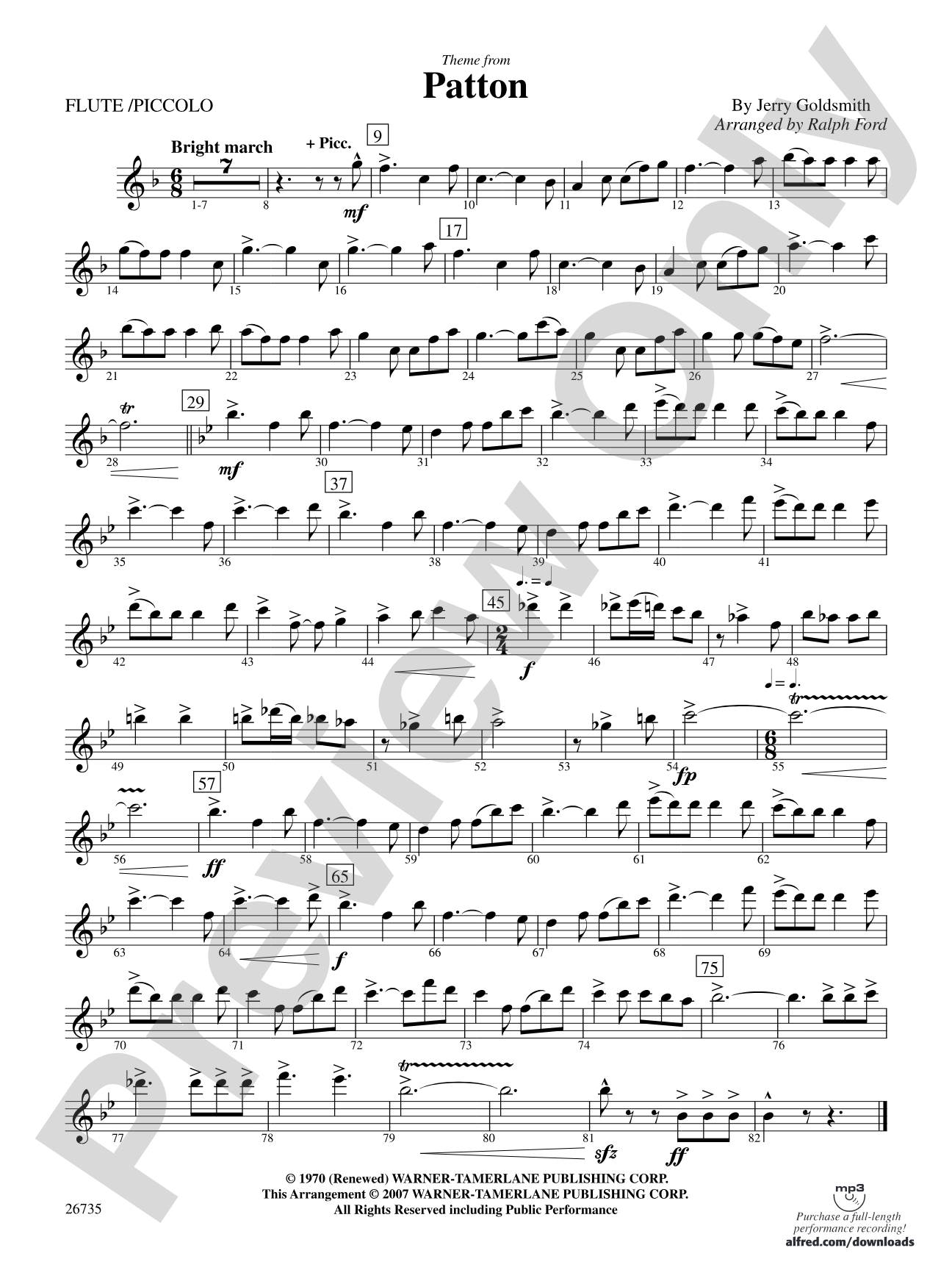 Patton: Flute