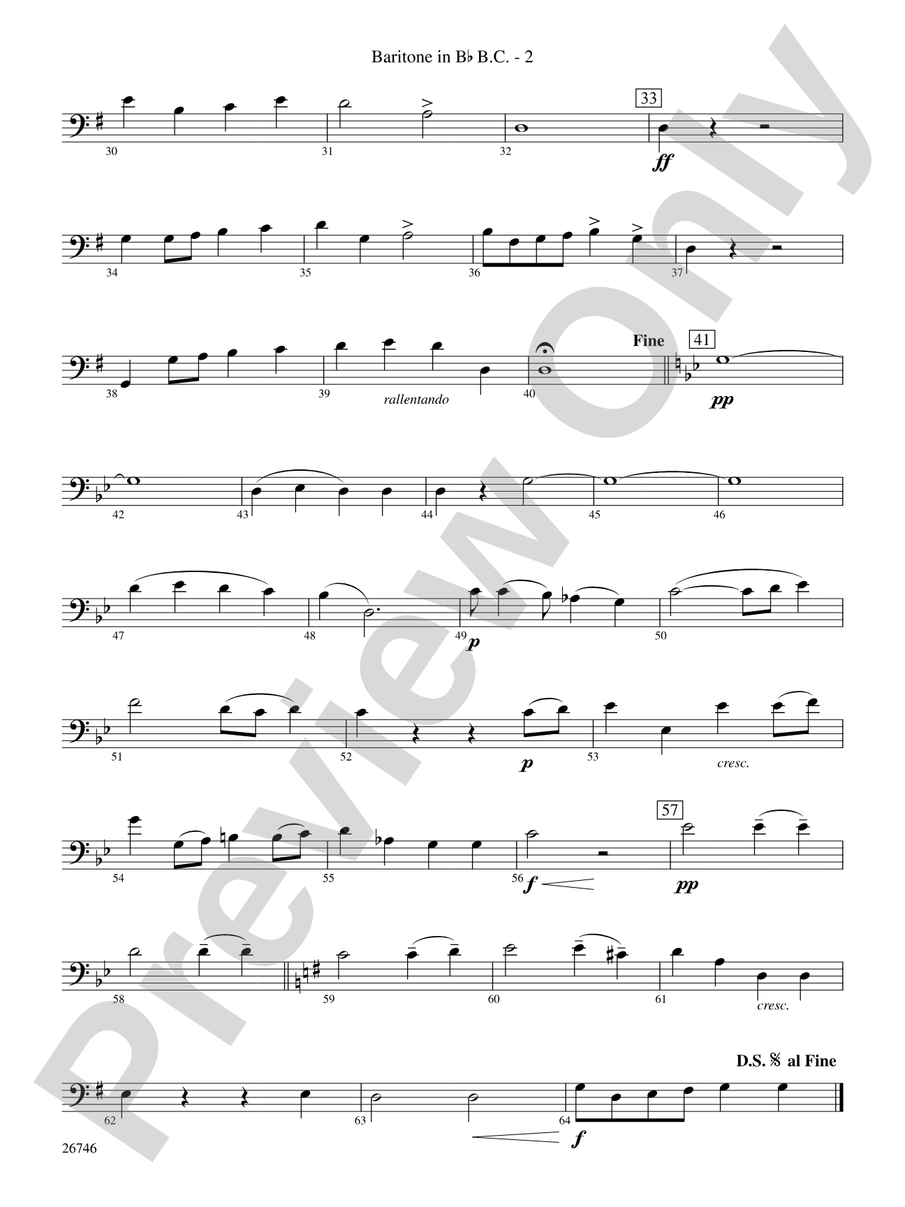 Ancient Aires and Dances: (wp) B-flat Baritone B.C.