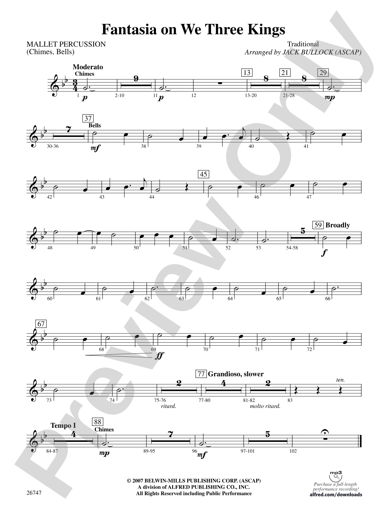 Fantasia on We Three Kings: Mallets