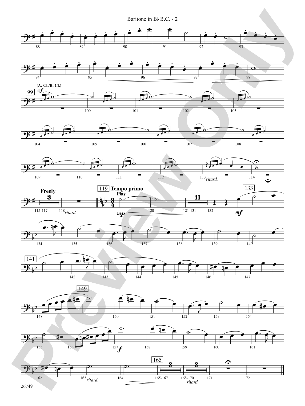 Greensleeves: (wp) B-flat Baritone B.C.