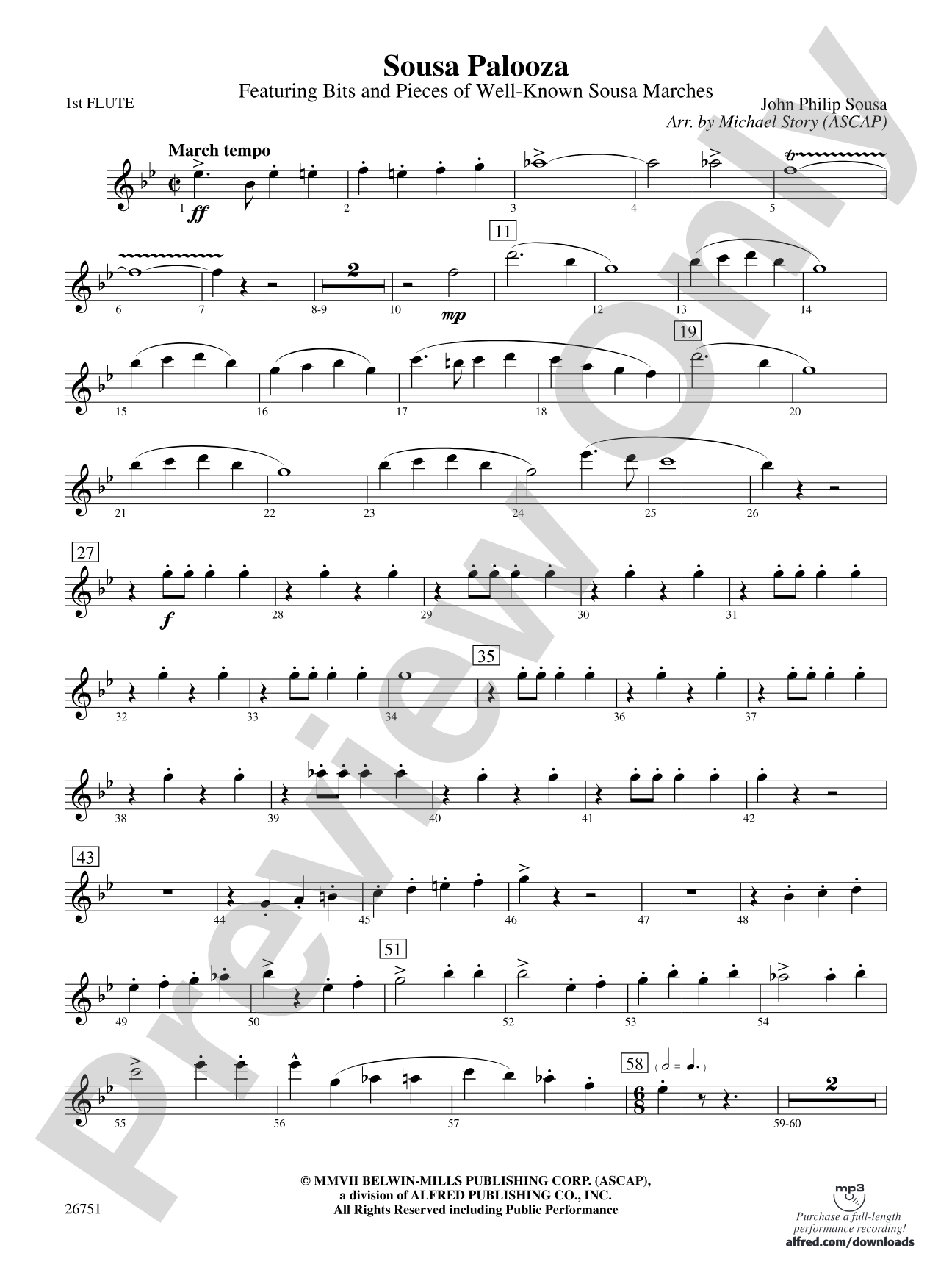 Sousa Palooza: Flute