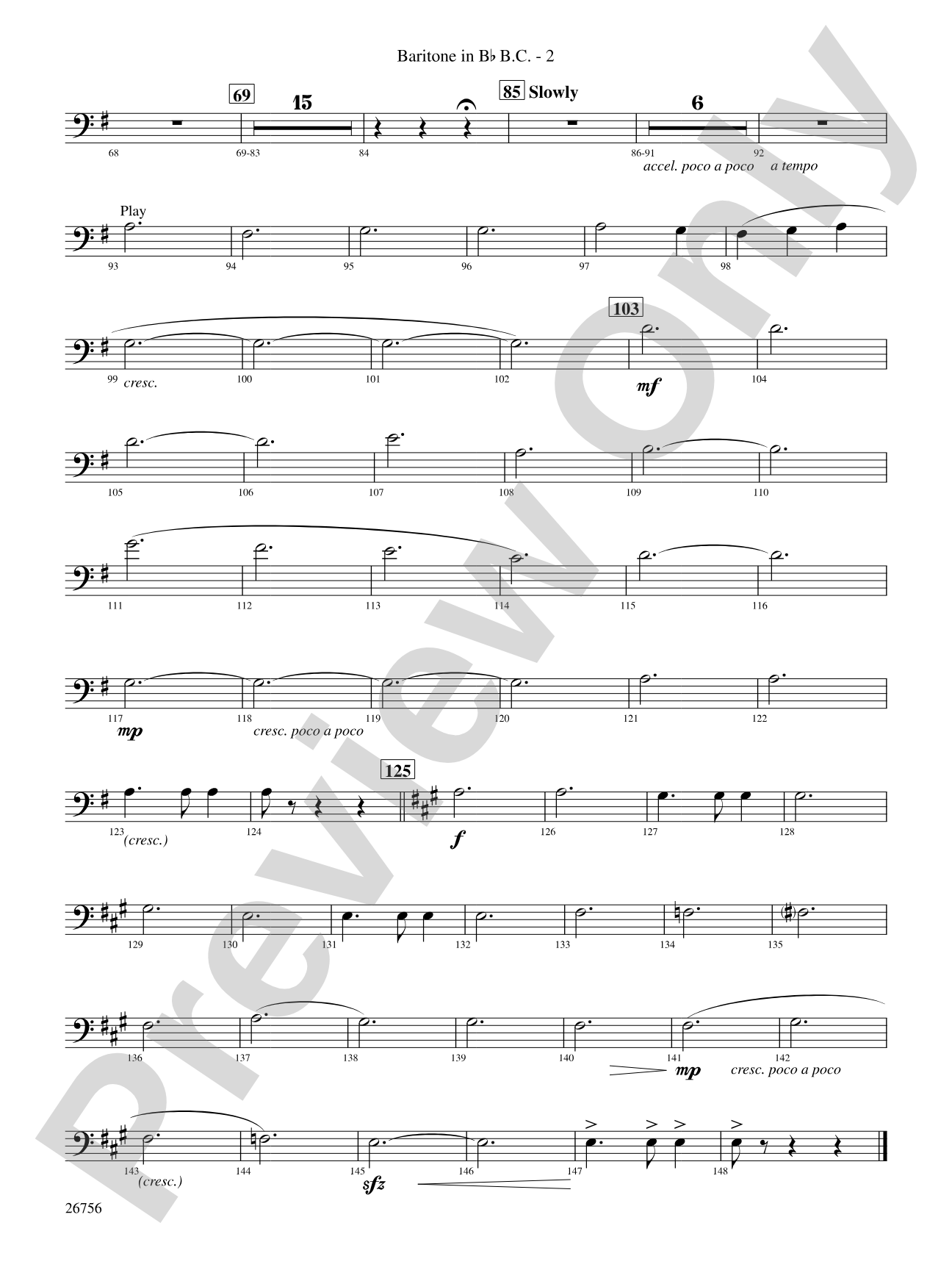 Mineola Waltz: (wp) B-flat Baritone B.C.