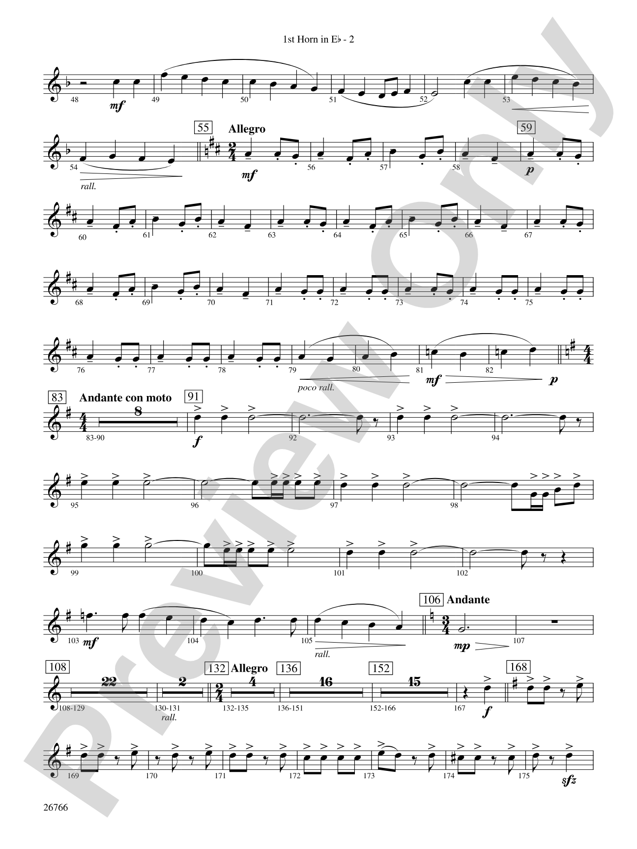 A Christmas Festival: (wp) 1st Horn in E-flat