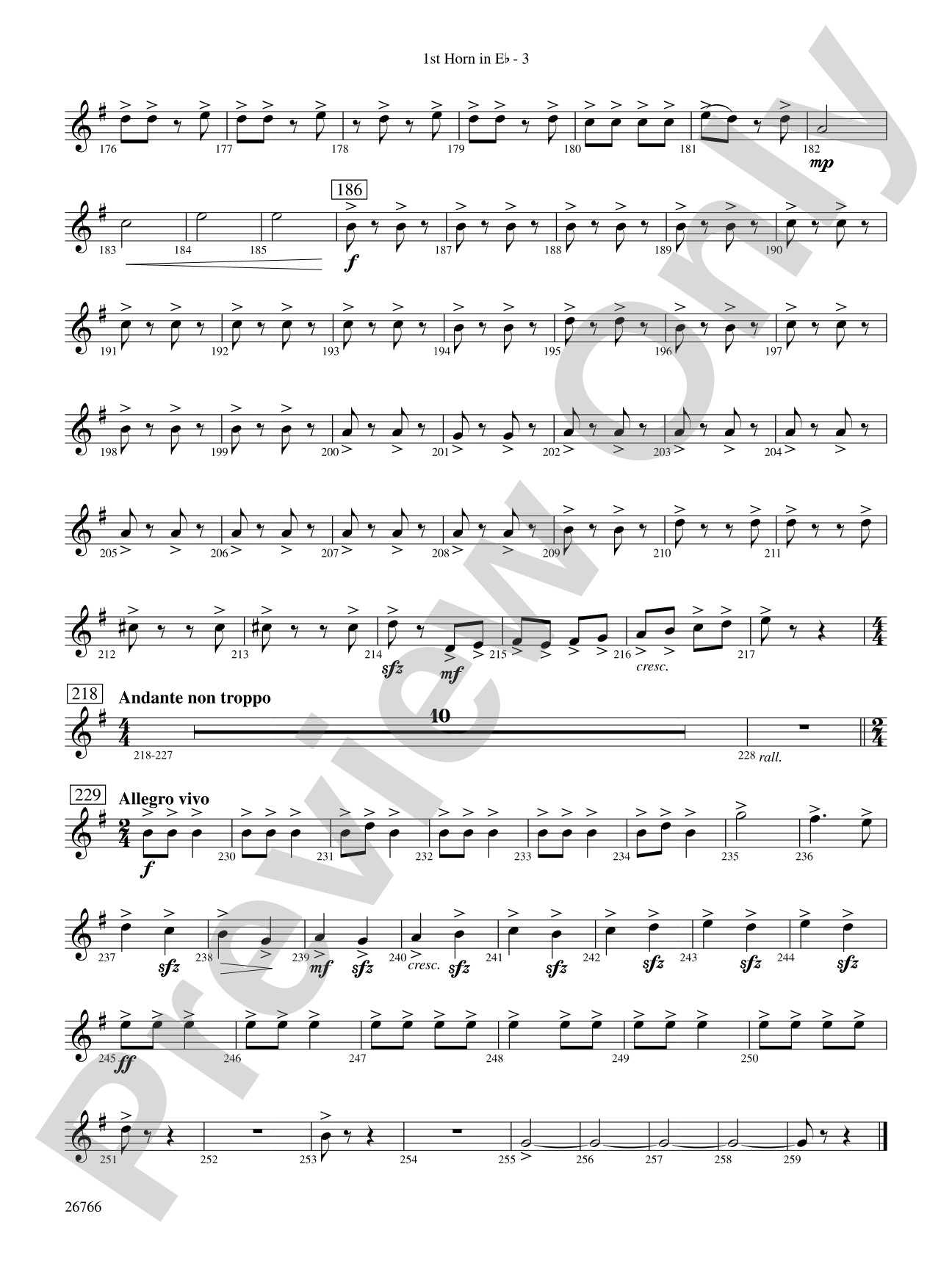 A Christmas Festival: (wp) 1st Horn in E-flat