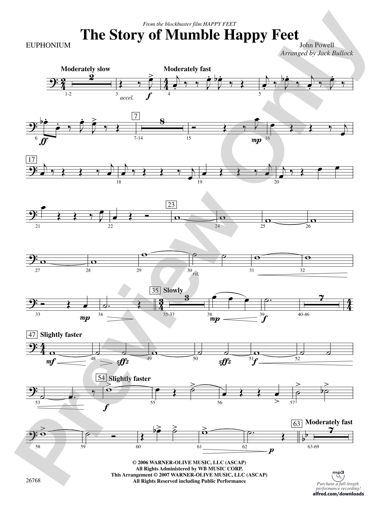 The Story of Mumble Happy Feet: Baritone B.C.