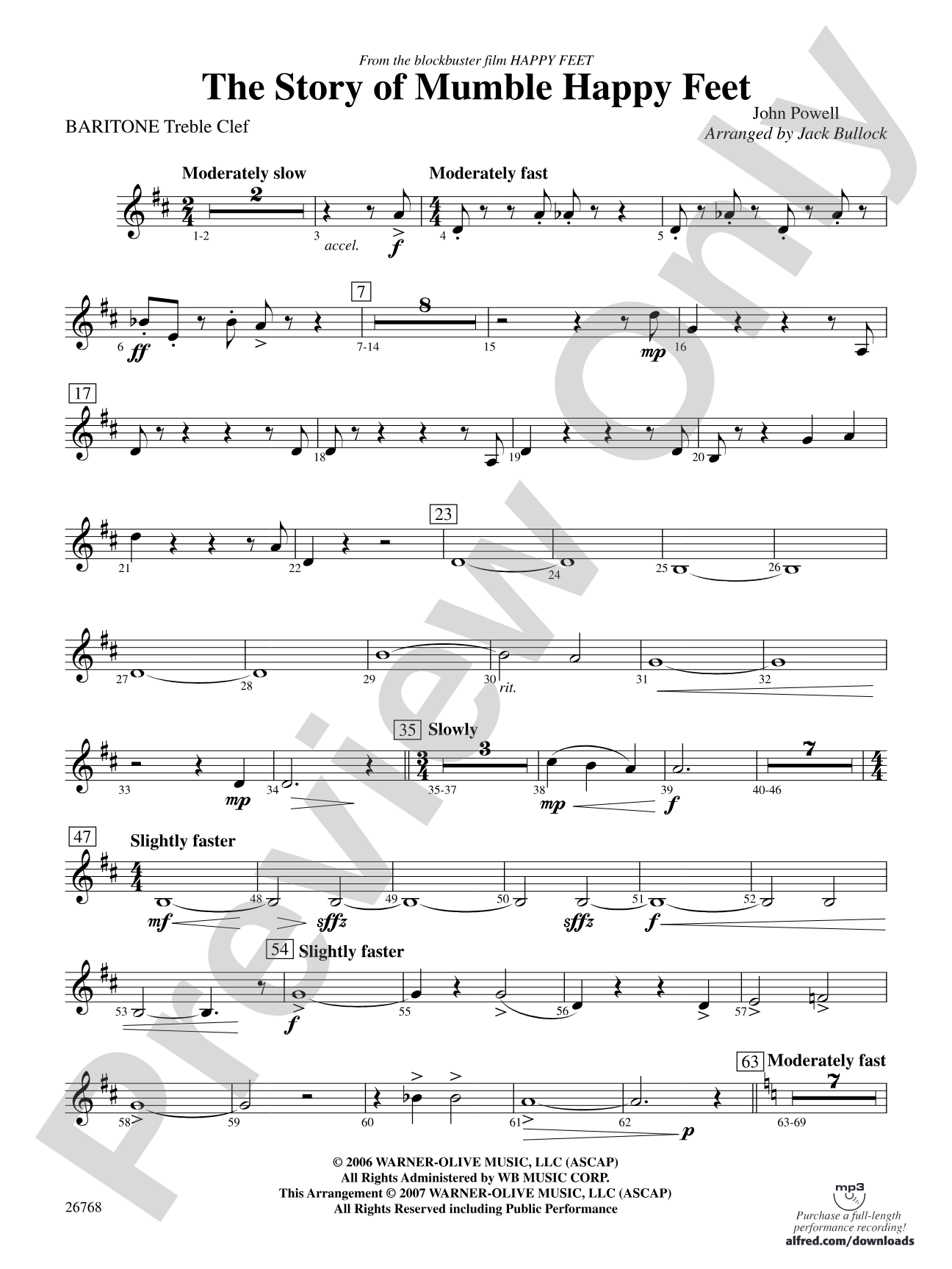 The Story of Mumble Happy Feet: Baritone T.C.