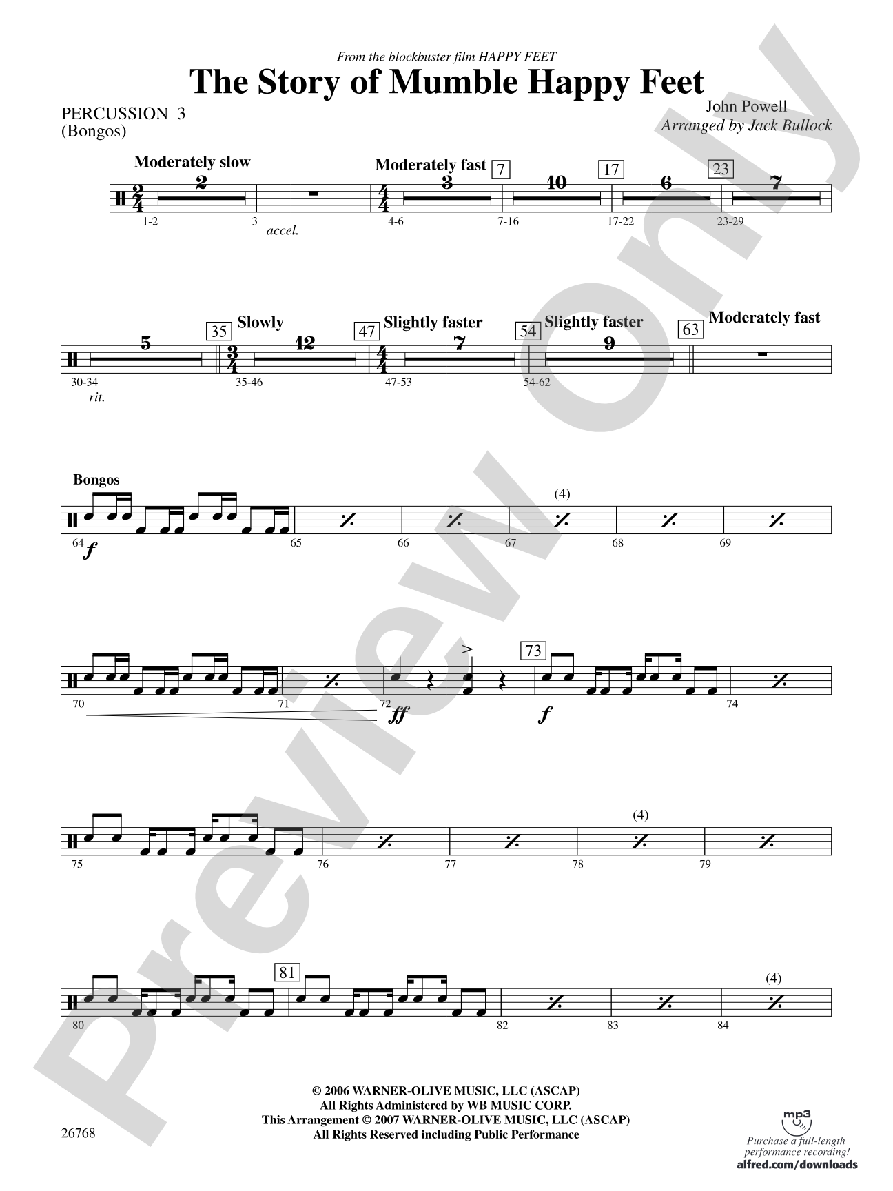 The Story of Mumble Happy Feet: 3rd Percussion