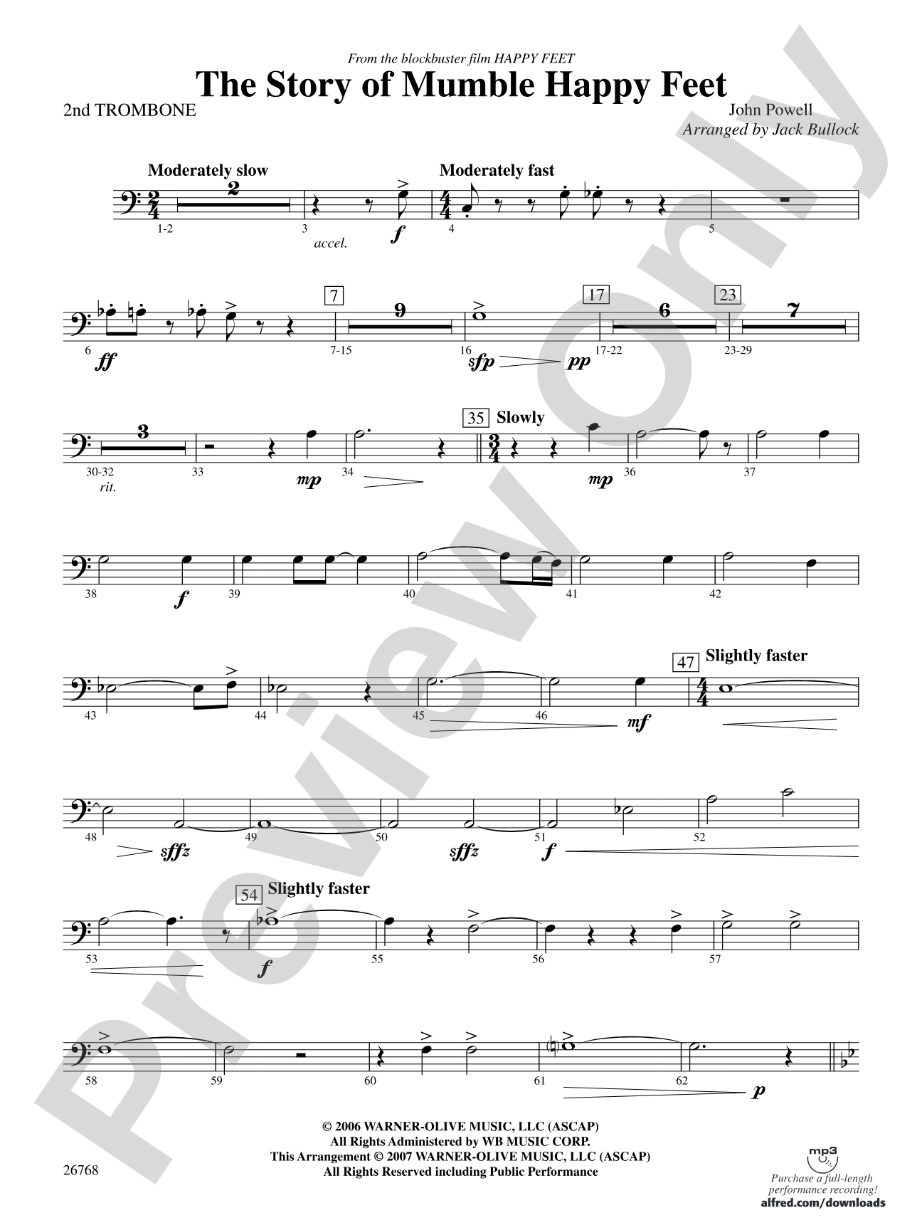 The Story of Mumble Happy Feet: 2nd Trombone