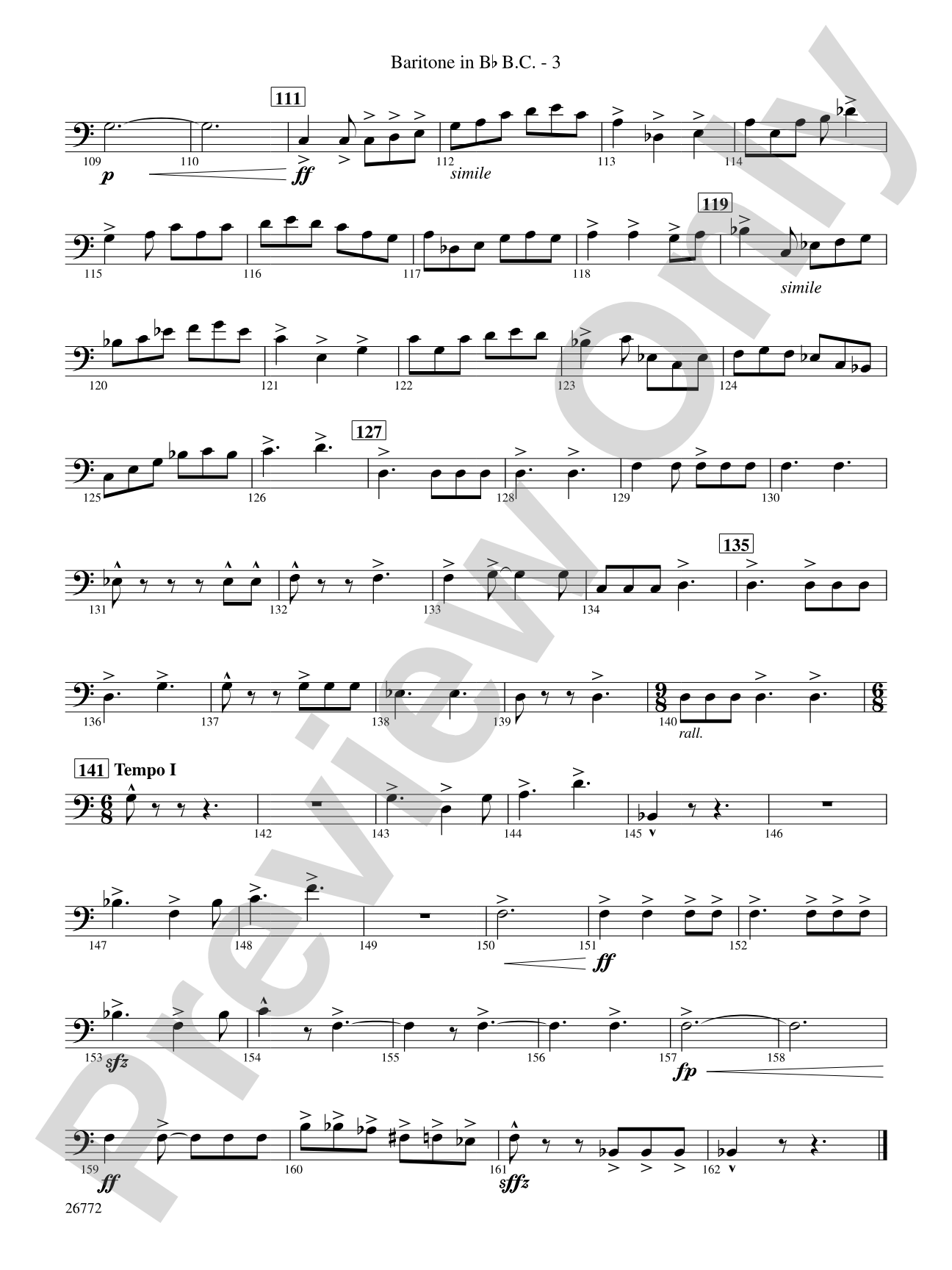 March: (wp) B-flat Baritone B.C.