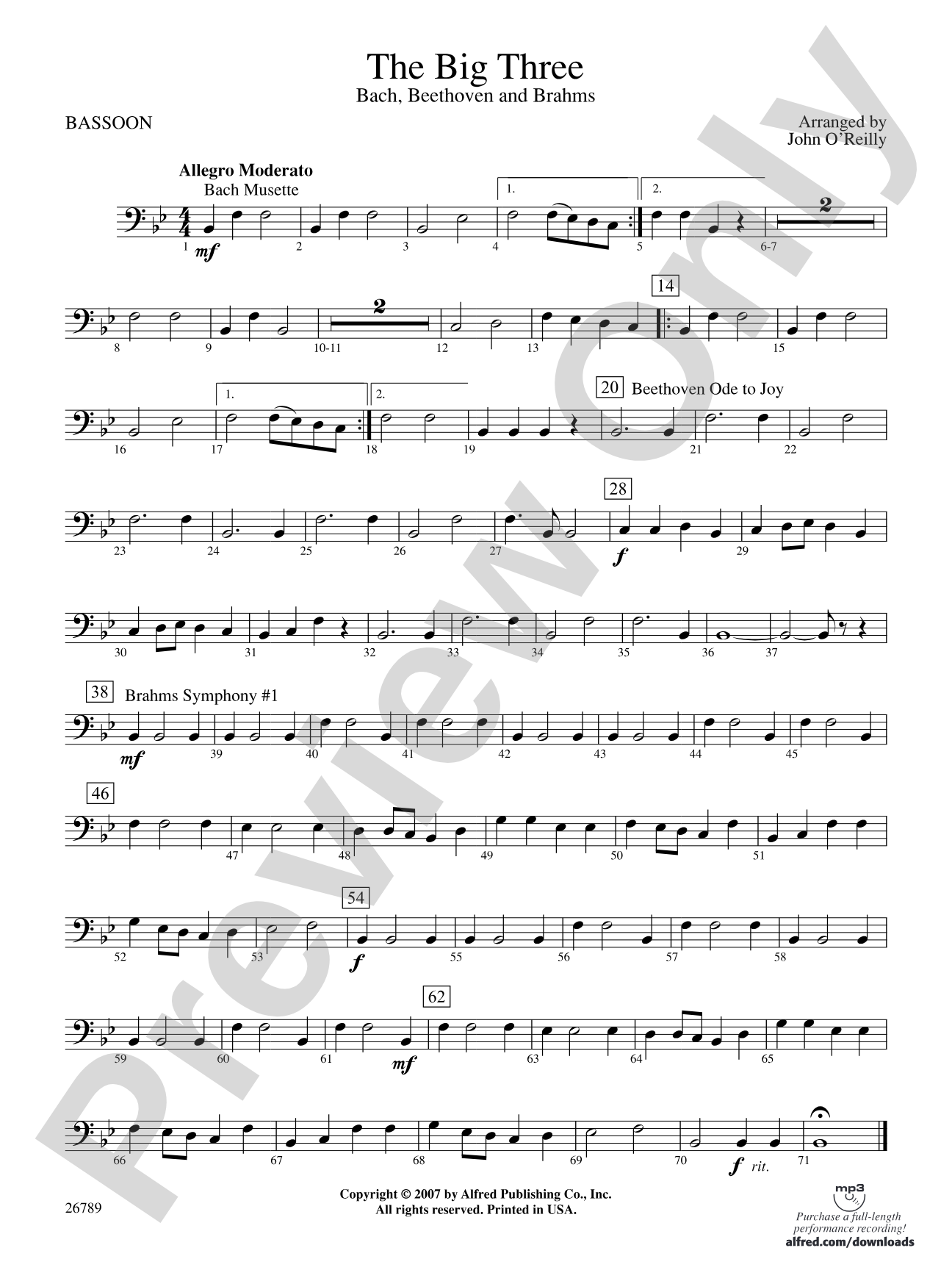 The Big Three: Bassoon