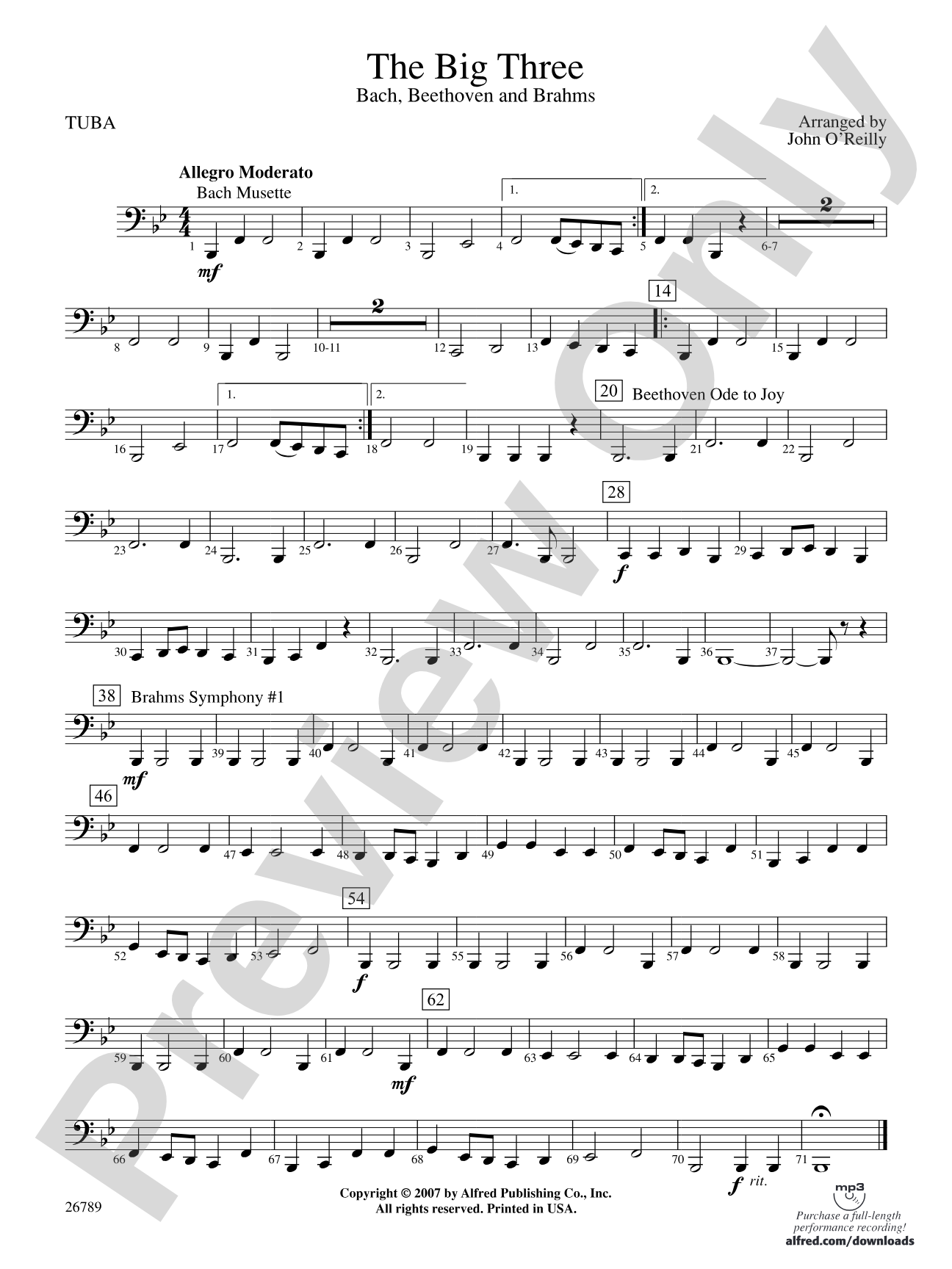 The Big Three: Tuba