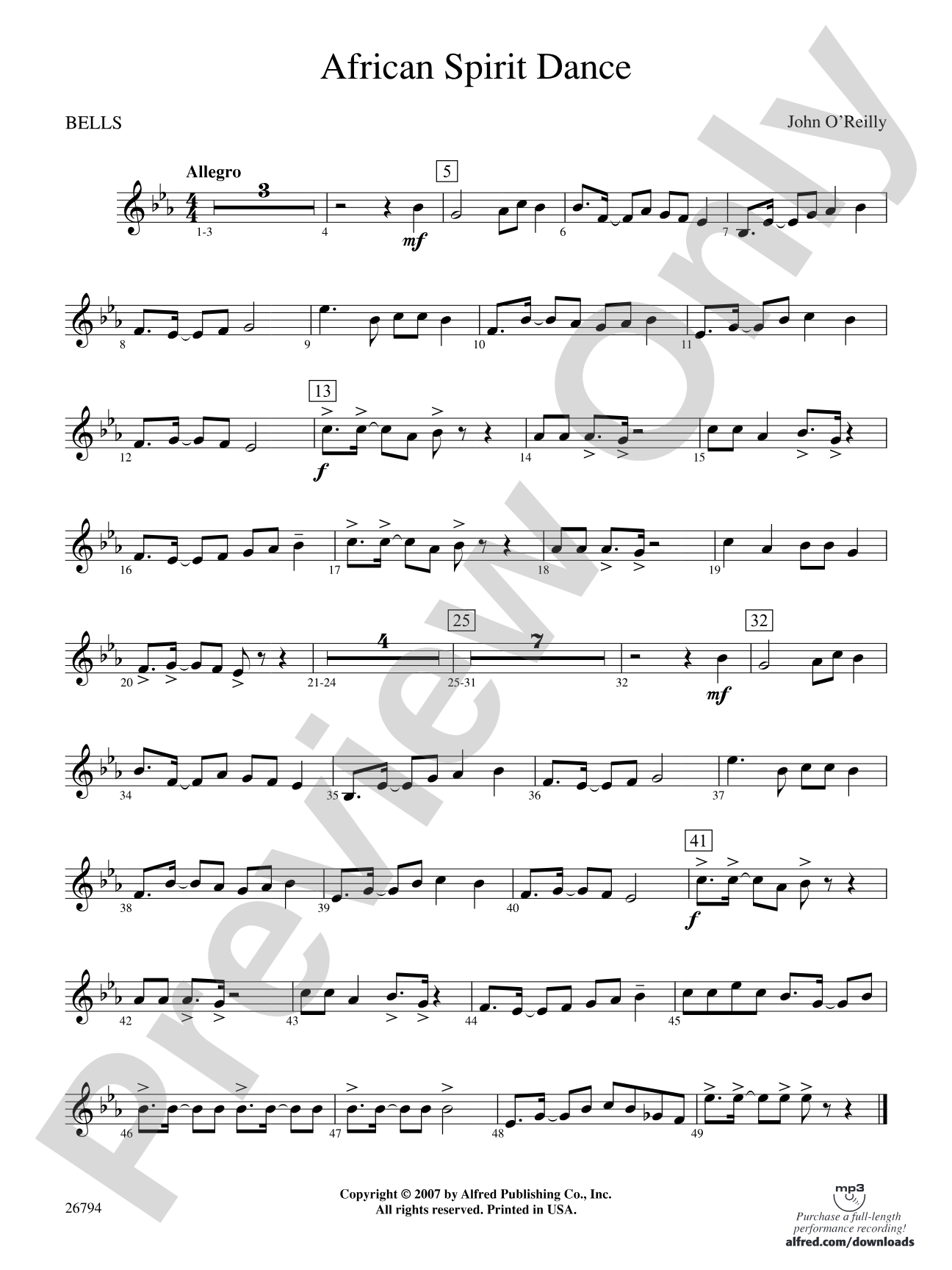 African Spirit Dance: Bells