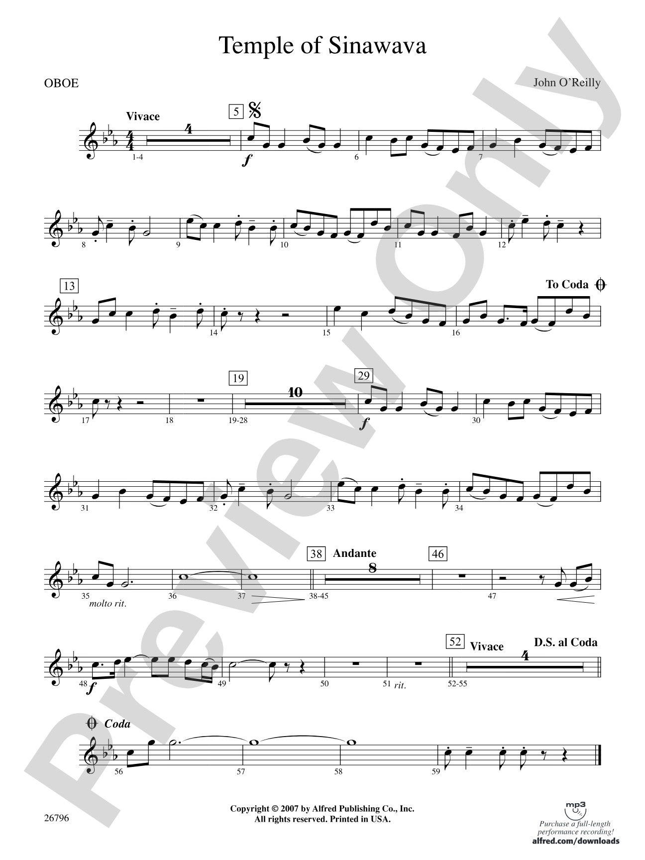 Temple of Sinawava: Oboe