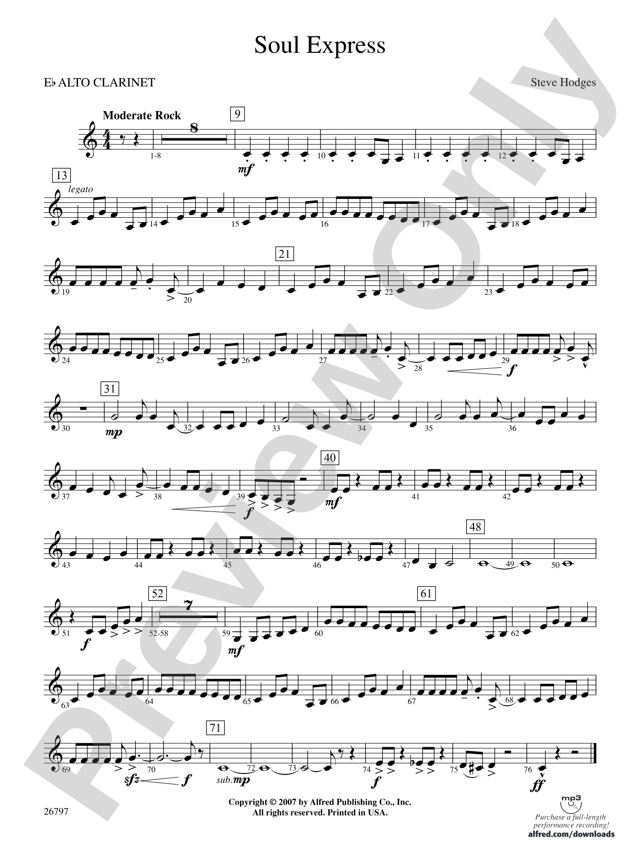 Soul Express: E-flat Alto Clarinet