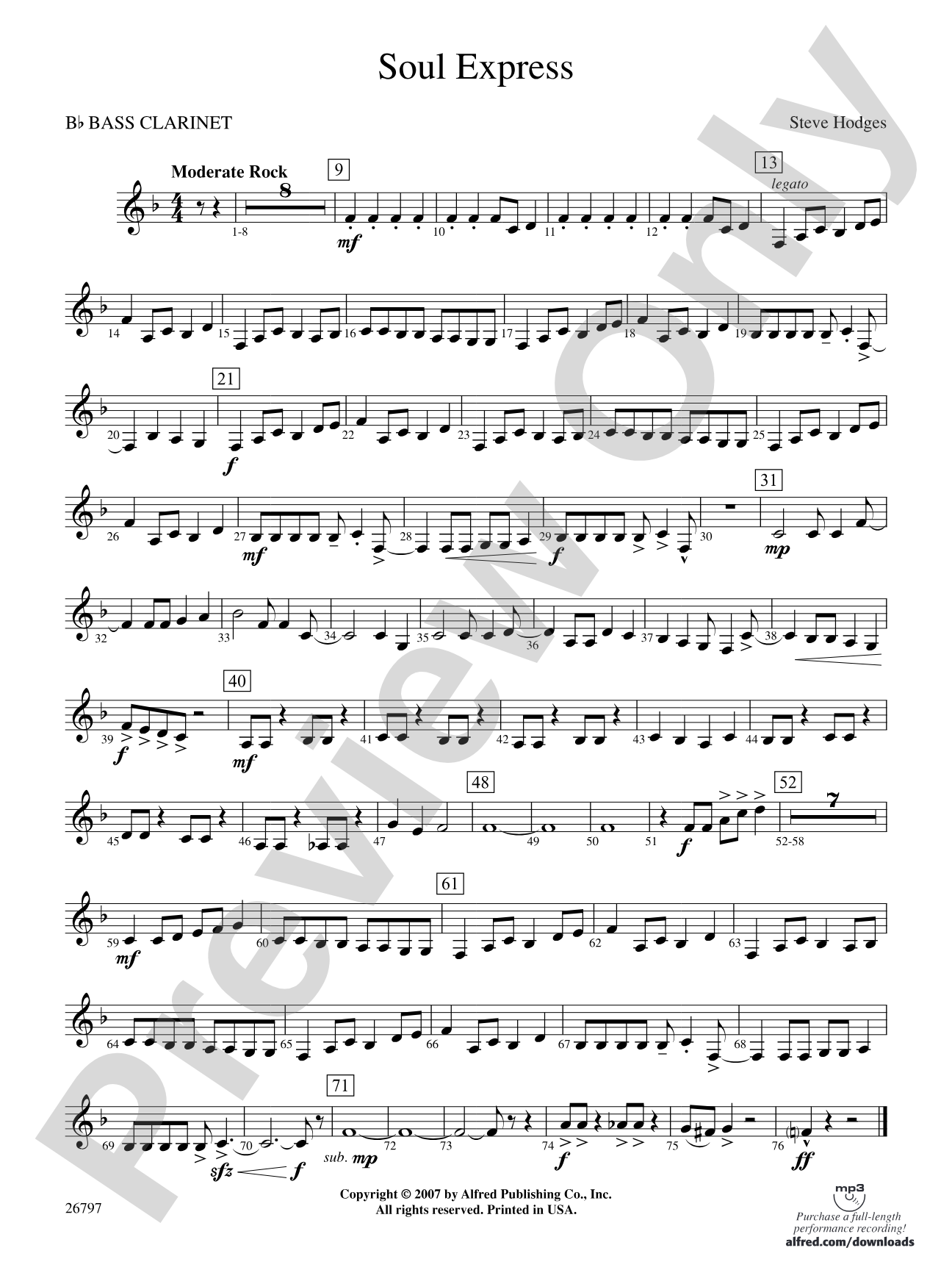 Soul Express: B-flat Bass Clarinet