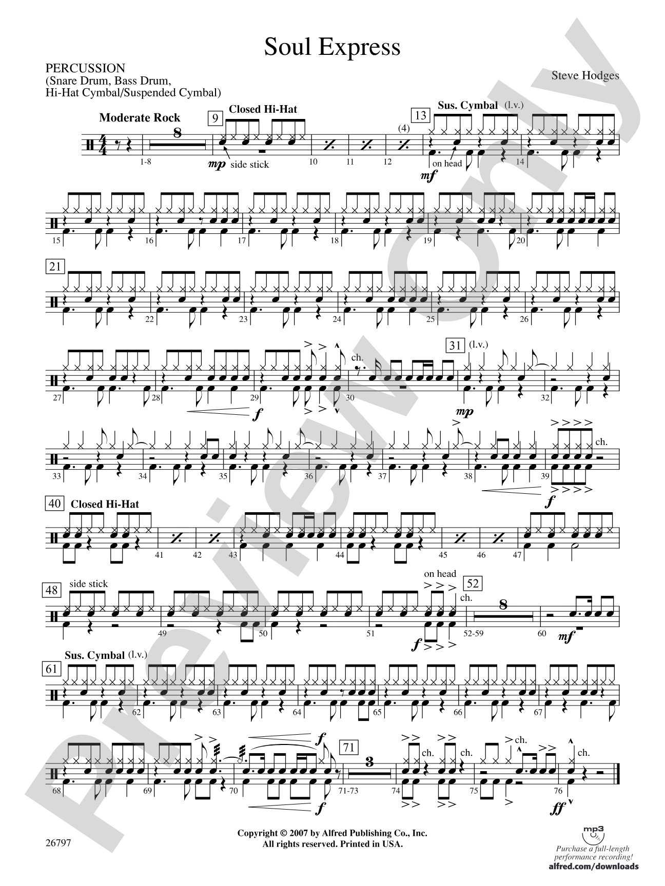 Soul Express: 1st Percussion