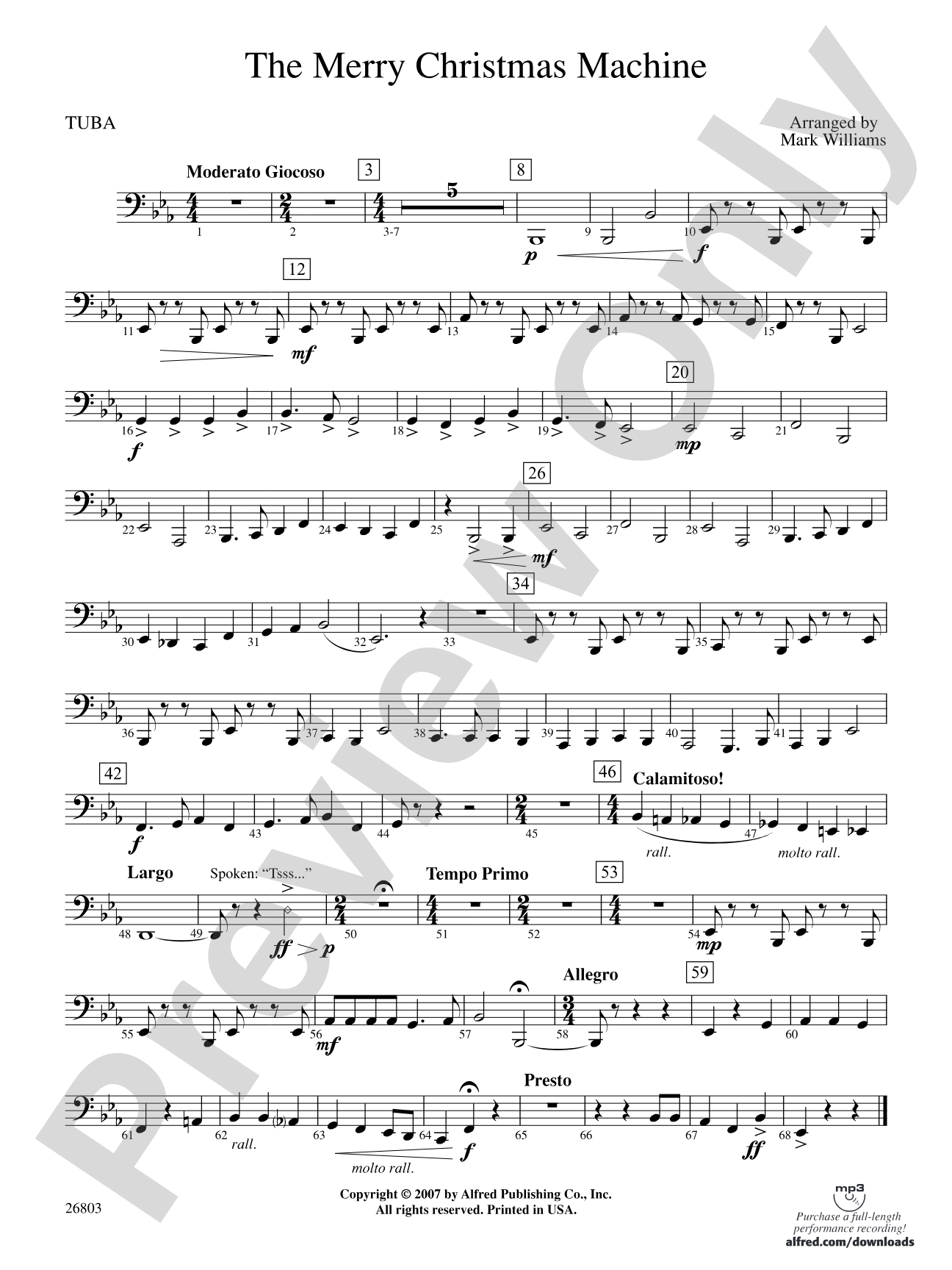 The Merry Christmas Machine: Tuba