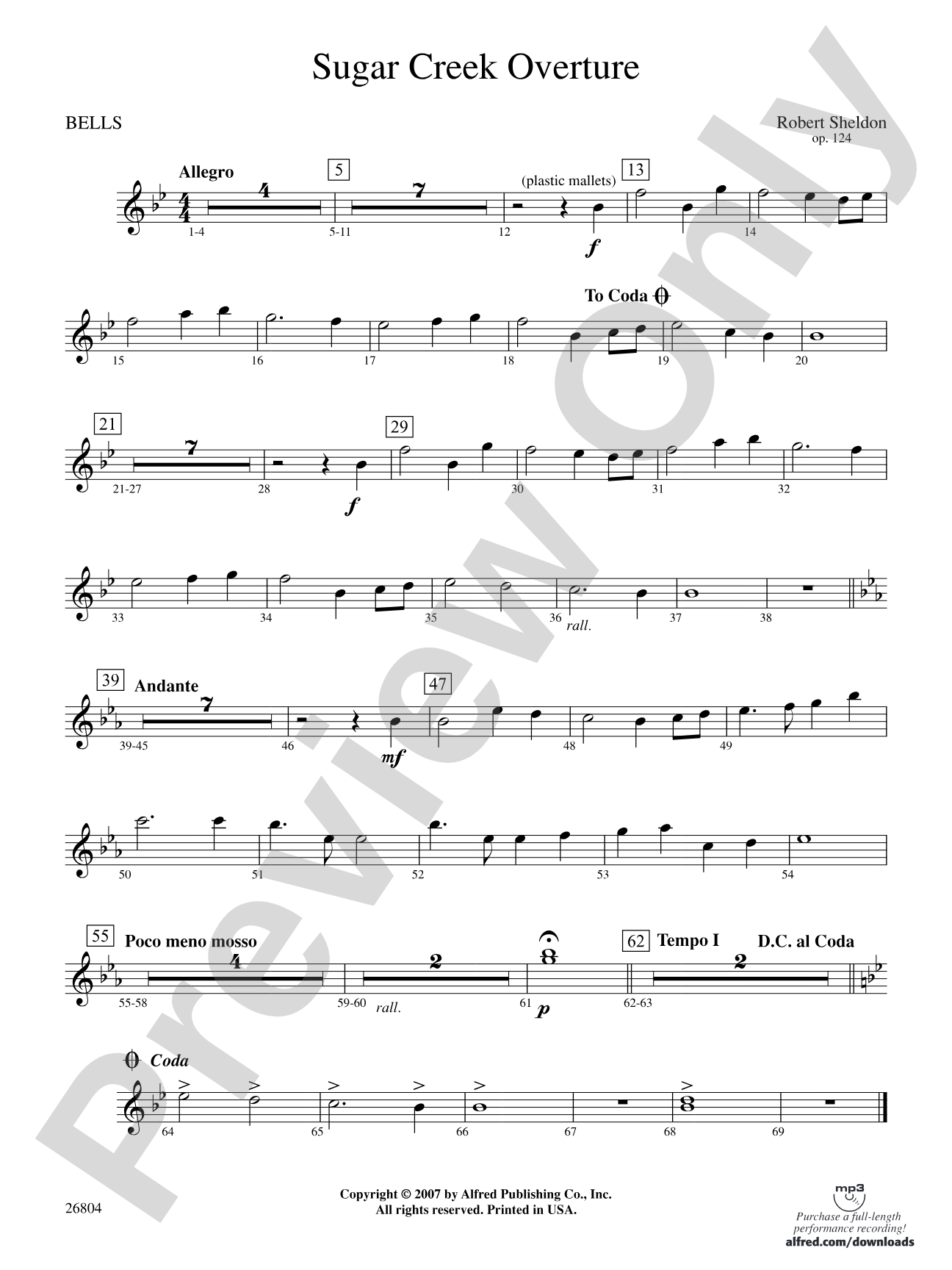 Sugar Creek Overture: Bells