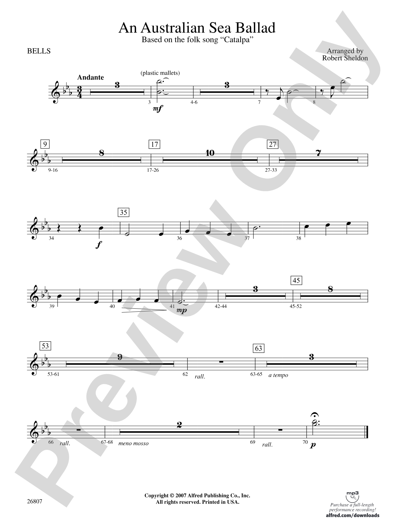An Australian Sea Ballad: Bells