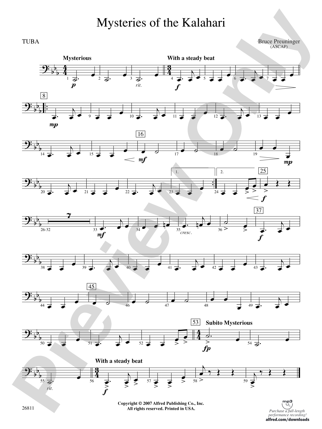 Mysteries of the Kalahari: Tuba