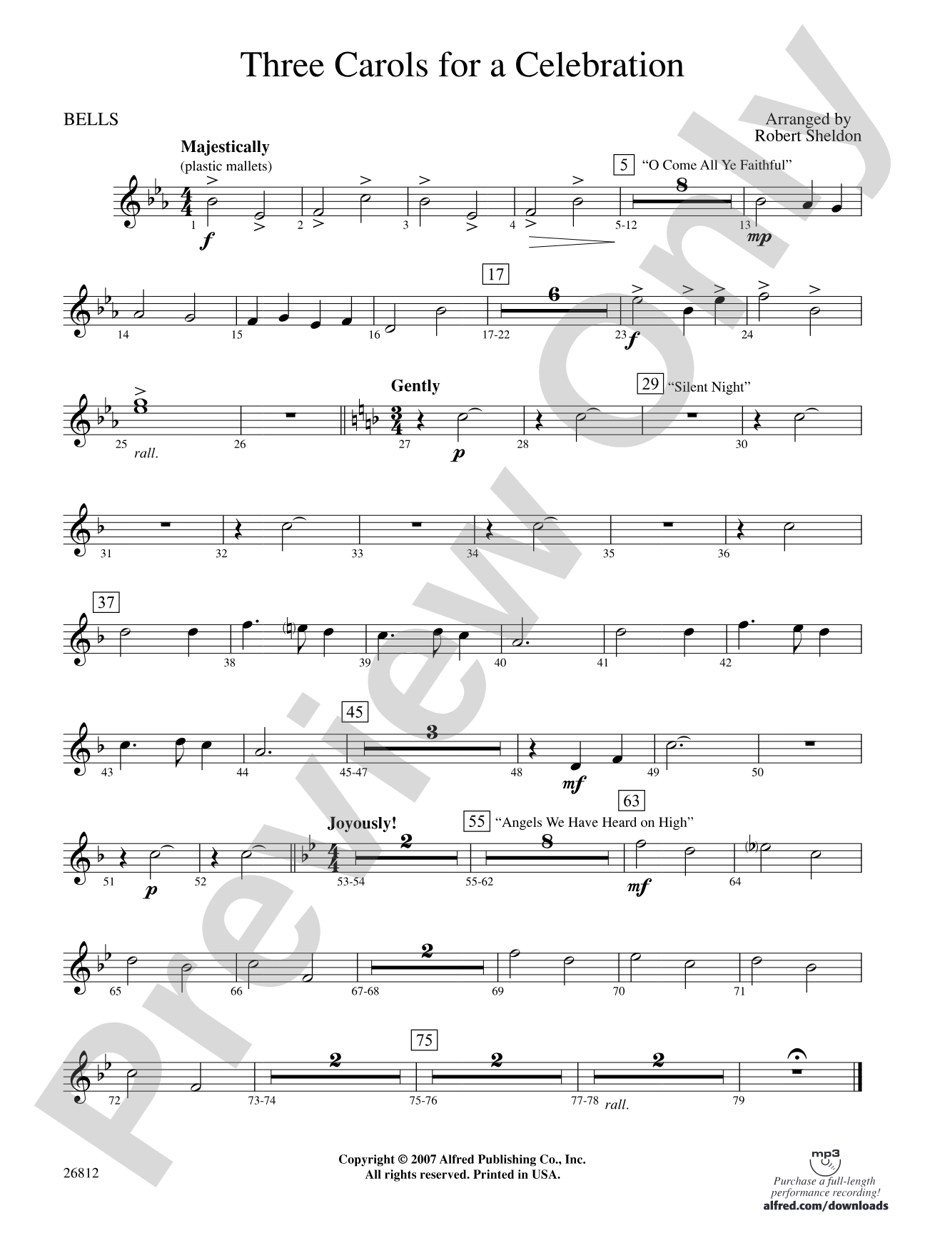 Three Carols for a Celebration: Bells